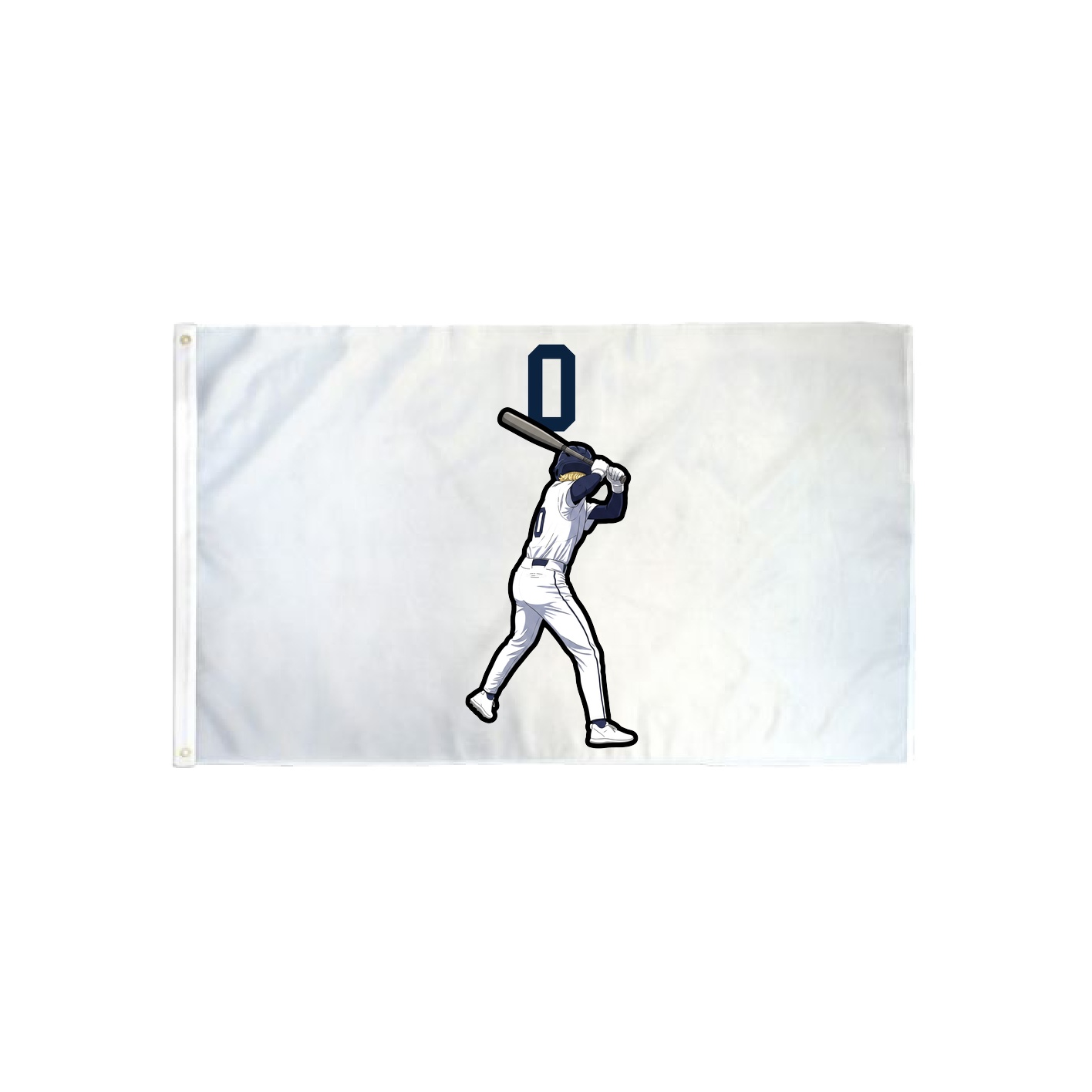 3x5 Flag — Number Top in Classic