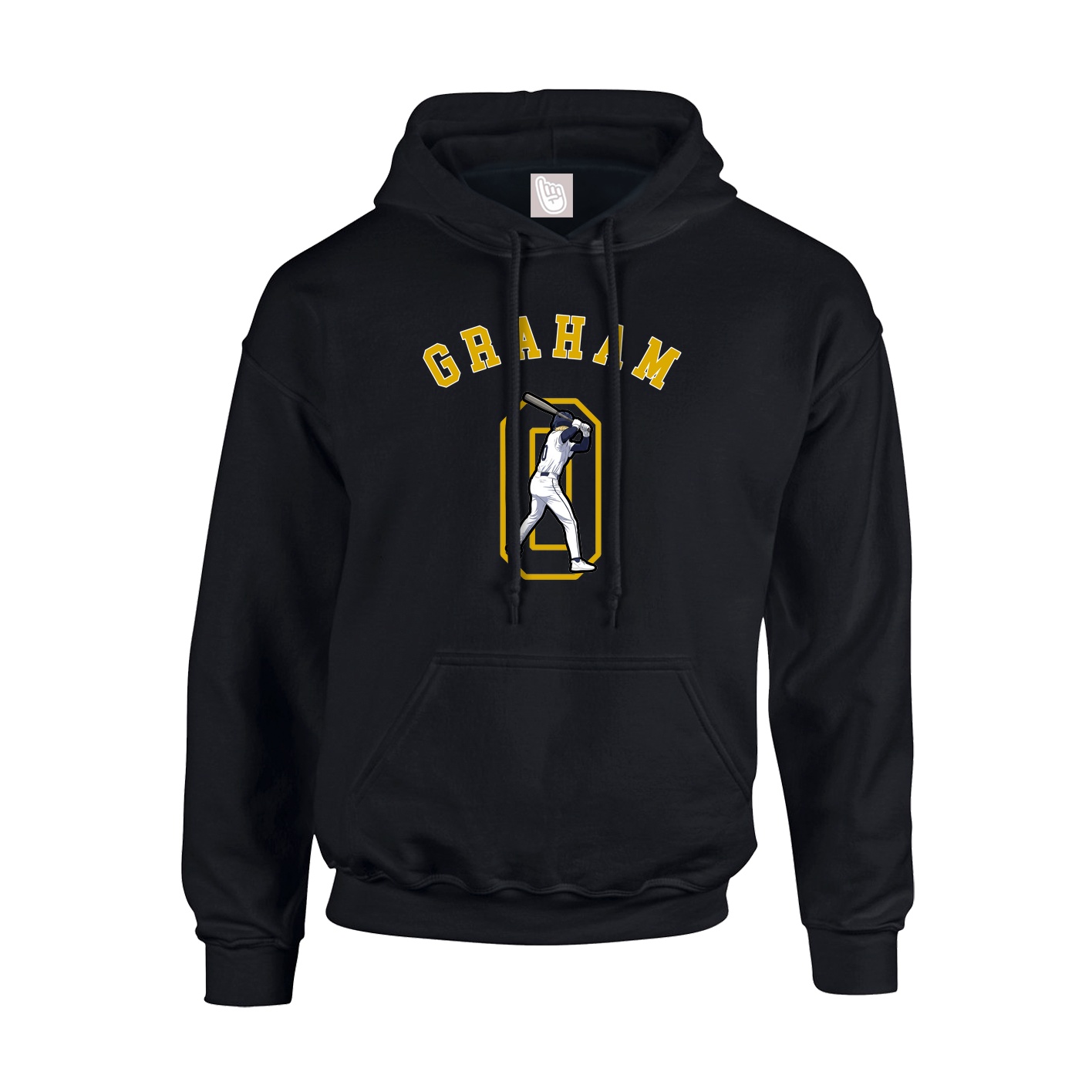 Hoodie — Shirsey Arch in Black