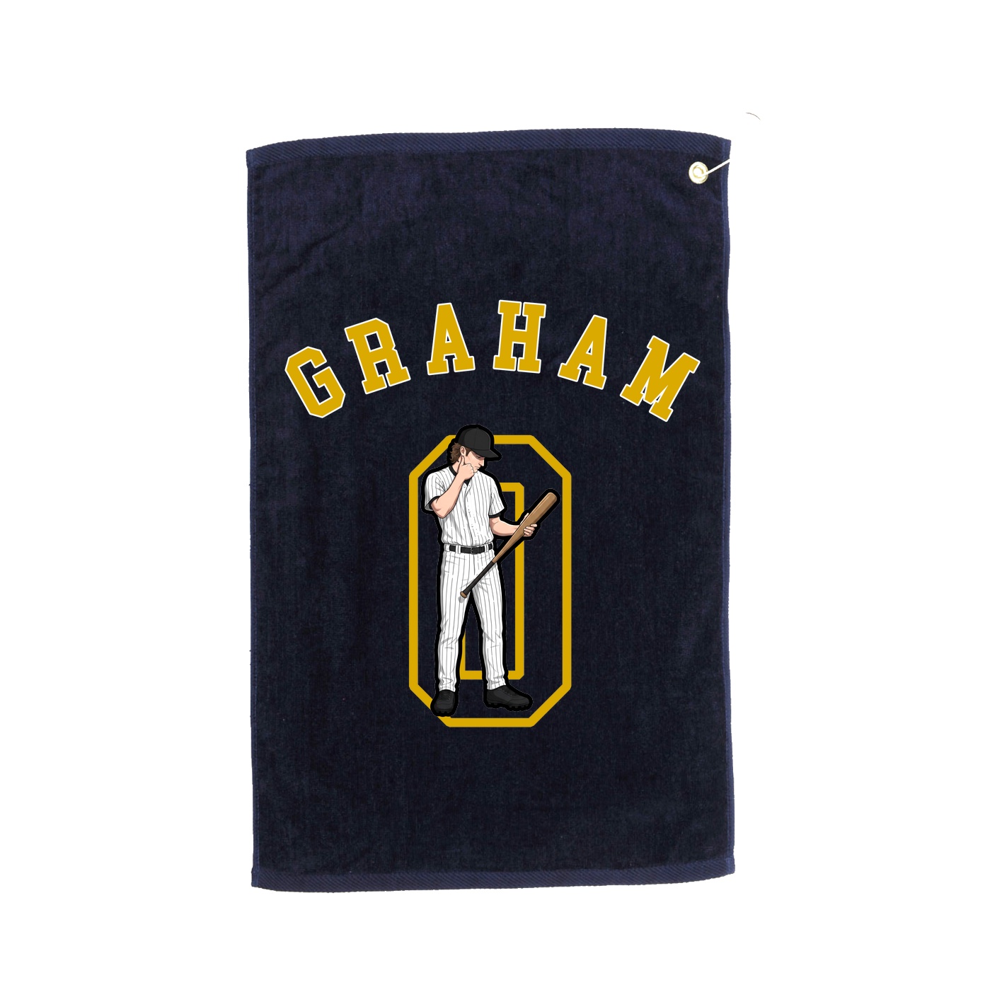 Golf Towel — Shirsey Arch in Navy