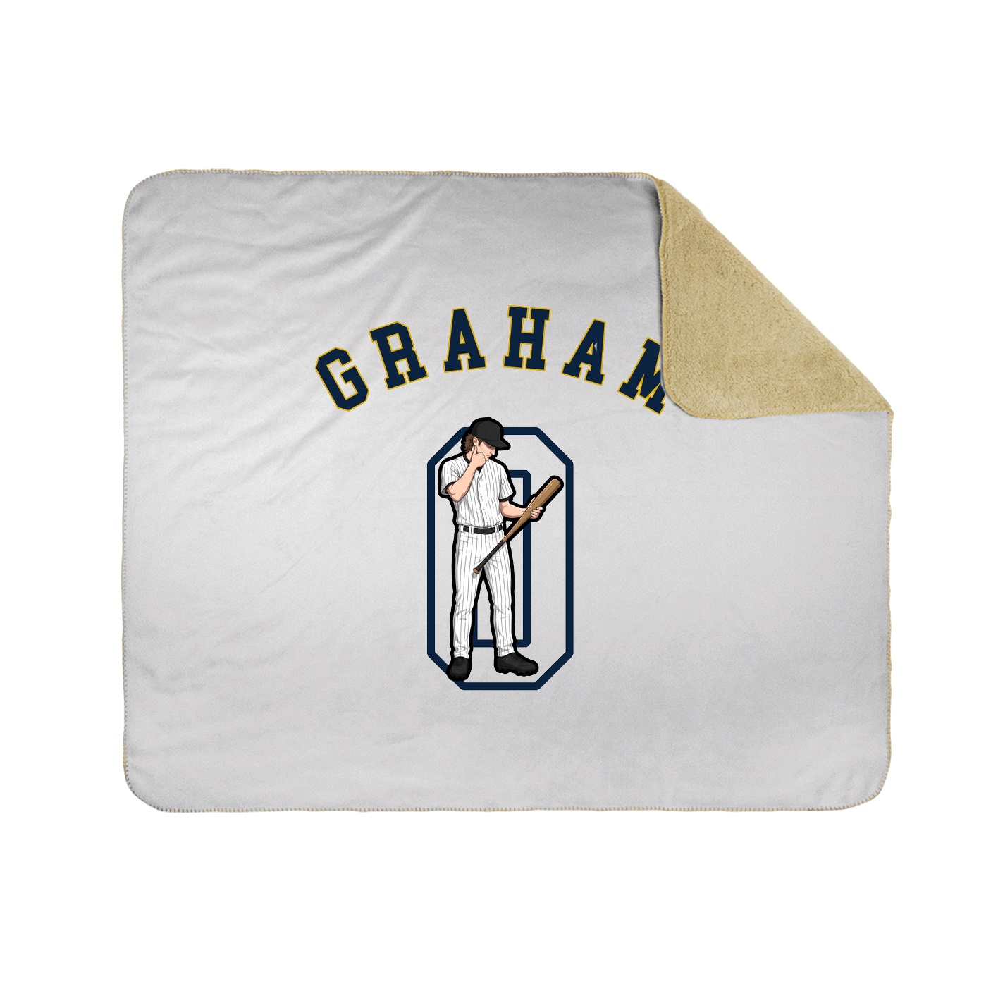 Throw Blanket — Shirsey Arch in White