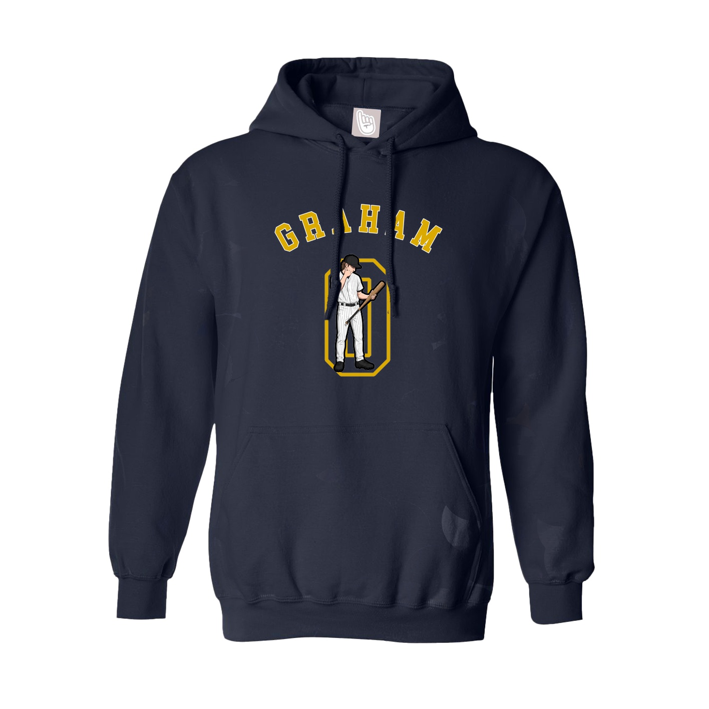 Youth Hoodie — Shirsey Arch in Navy