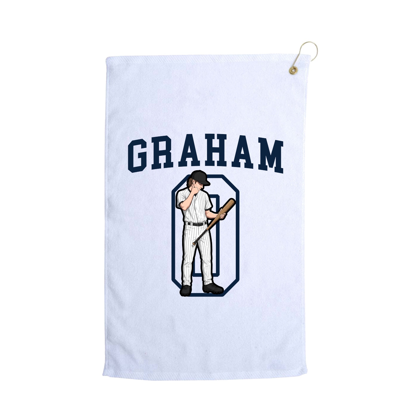Golf Towel — Shirsey in White