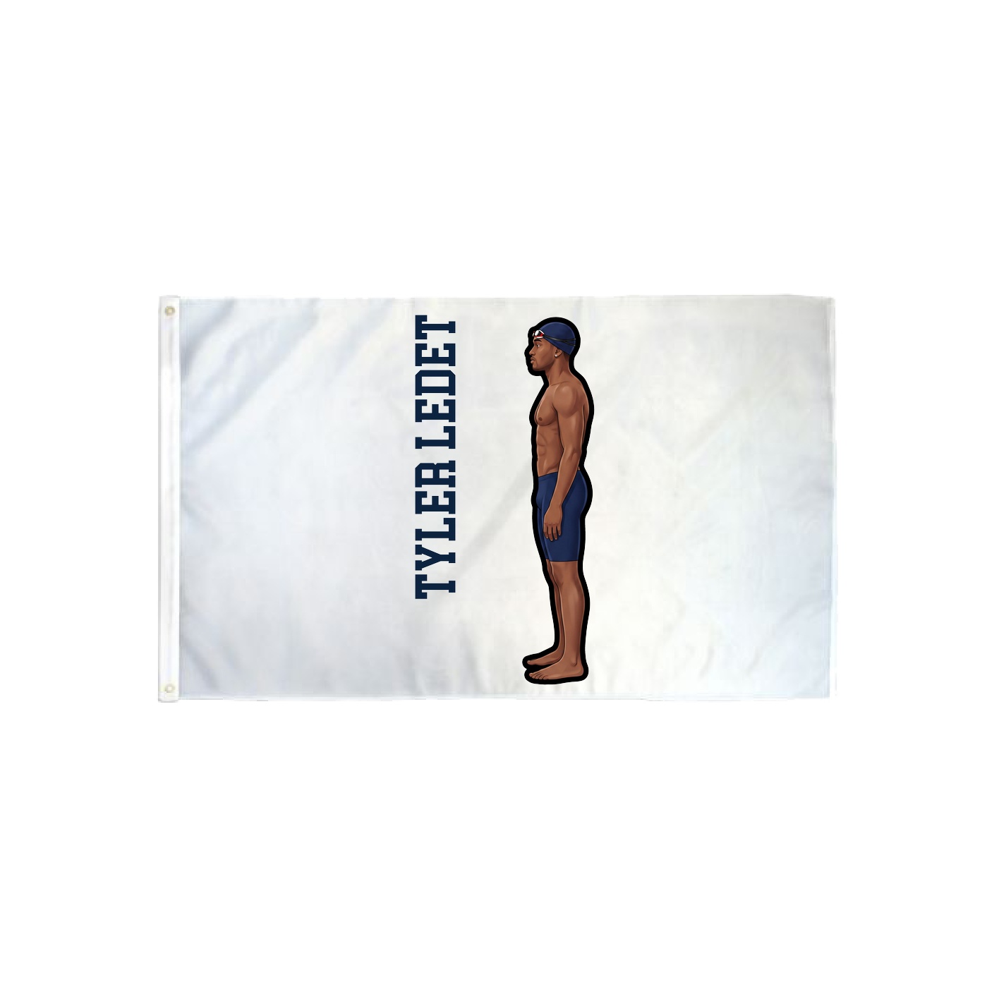 3x5 Flag — Name Vertical in Classic