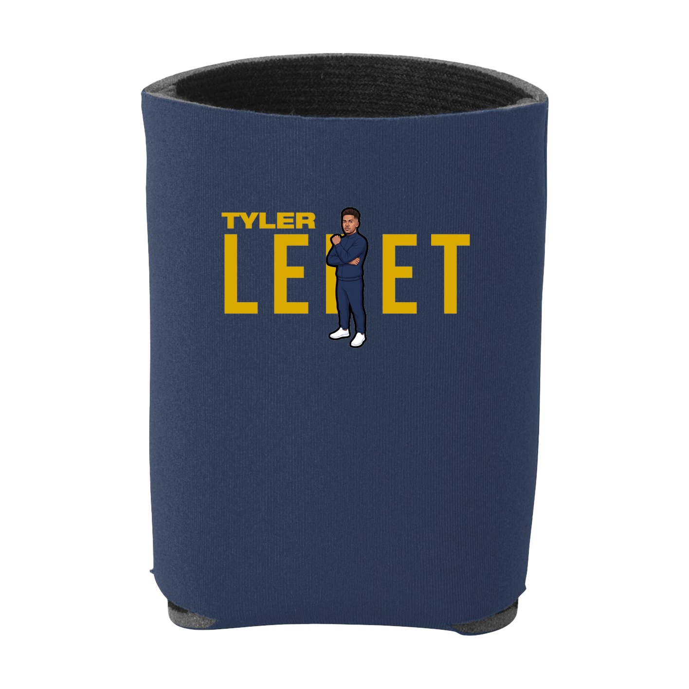 Can Holder — Player Name in Navy