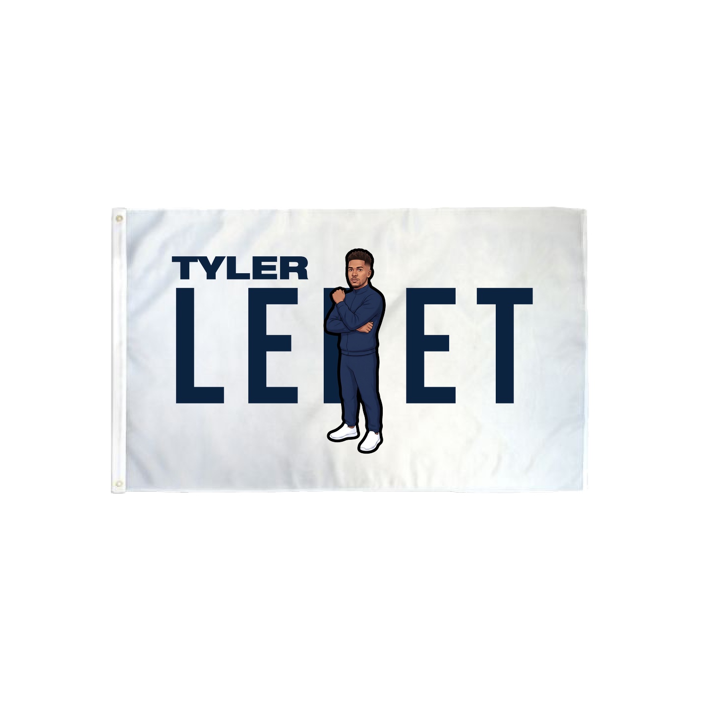 3x5 Flag — Player Name in Classic