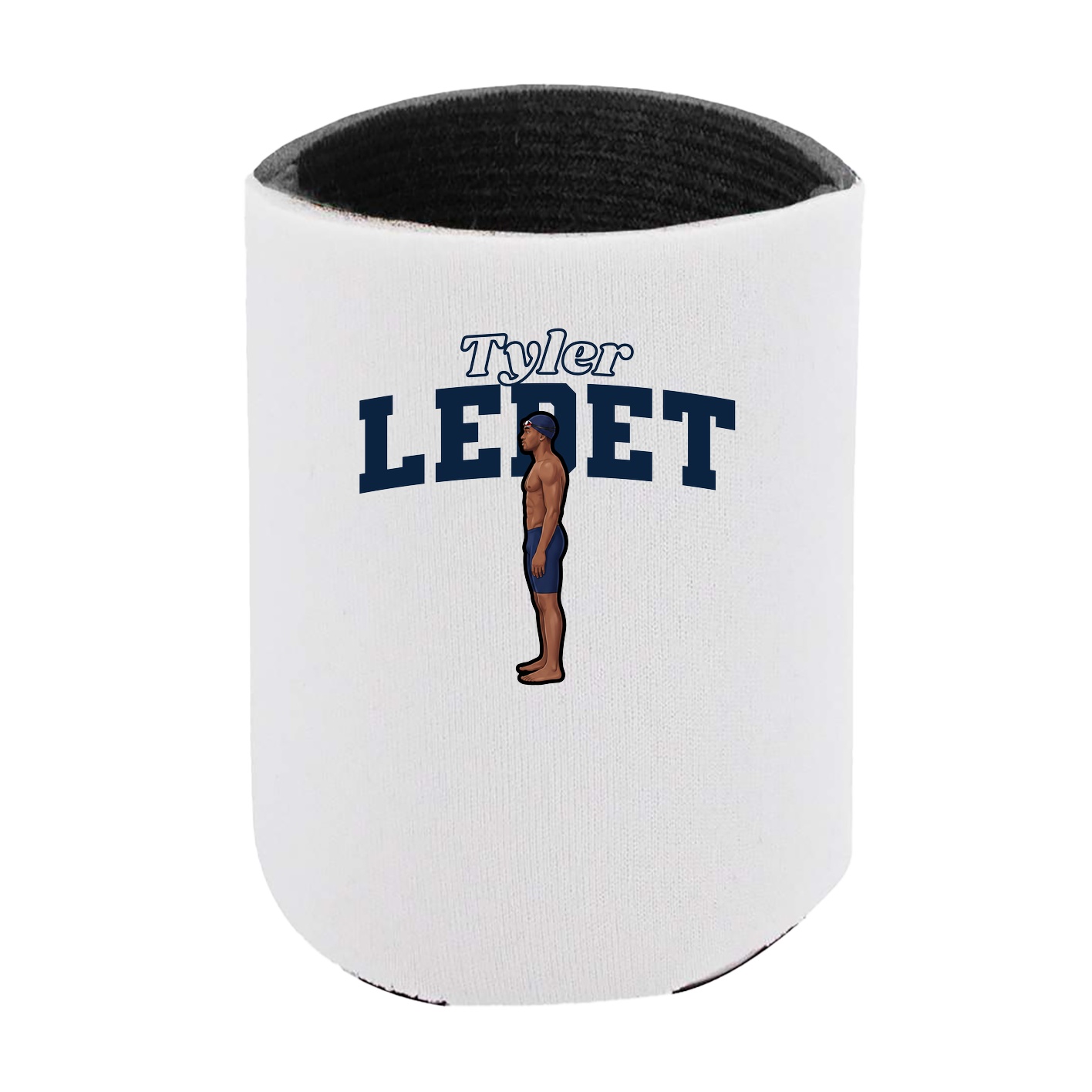 Can Holder — Name Arch in White