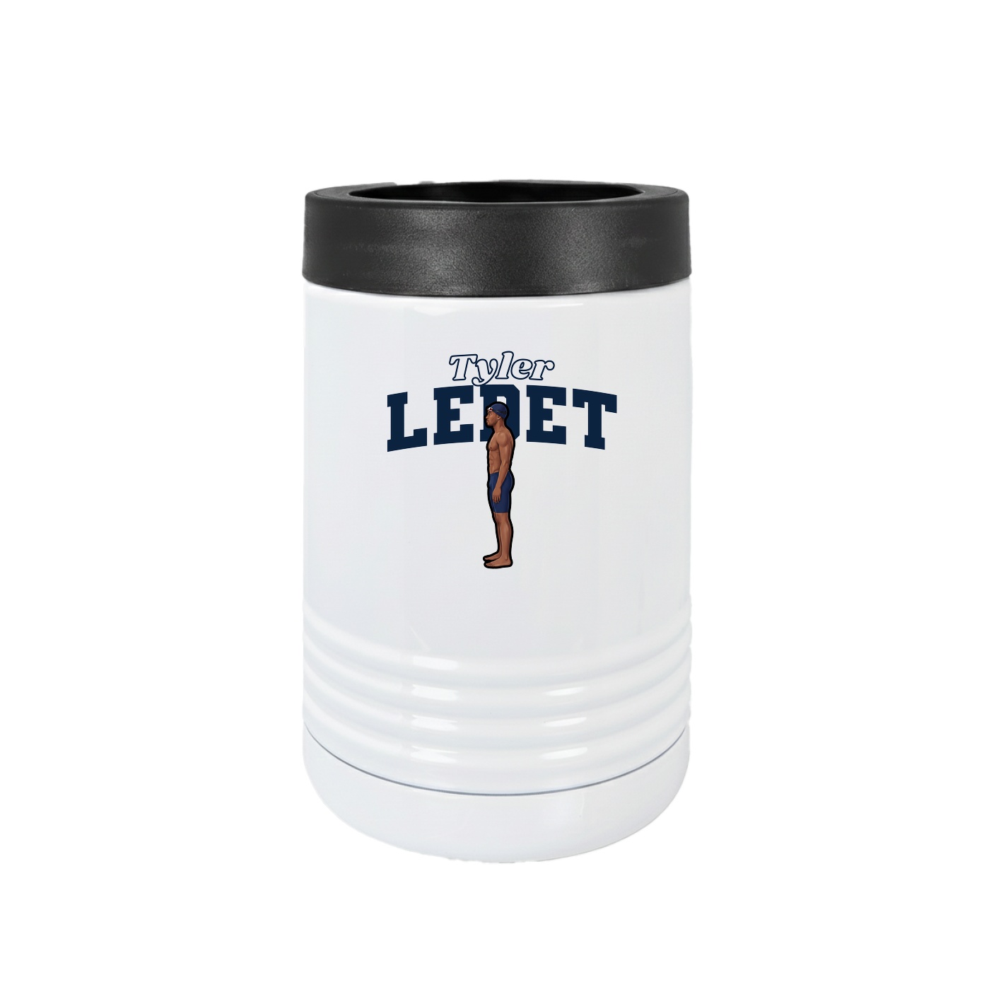 Beverage Holder — Name Arch in White