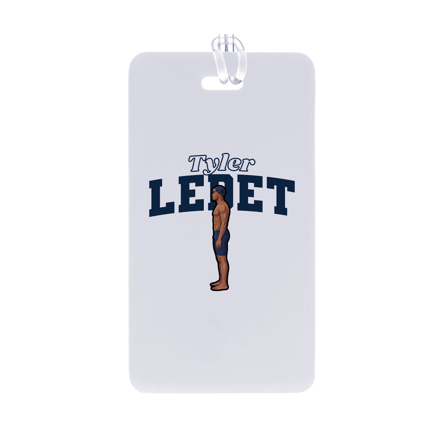 Bag Tag — Name Arch in Classic