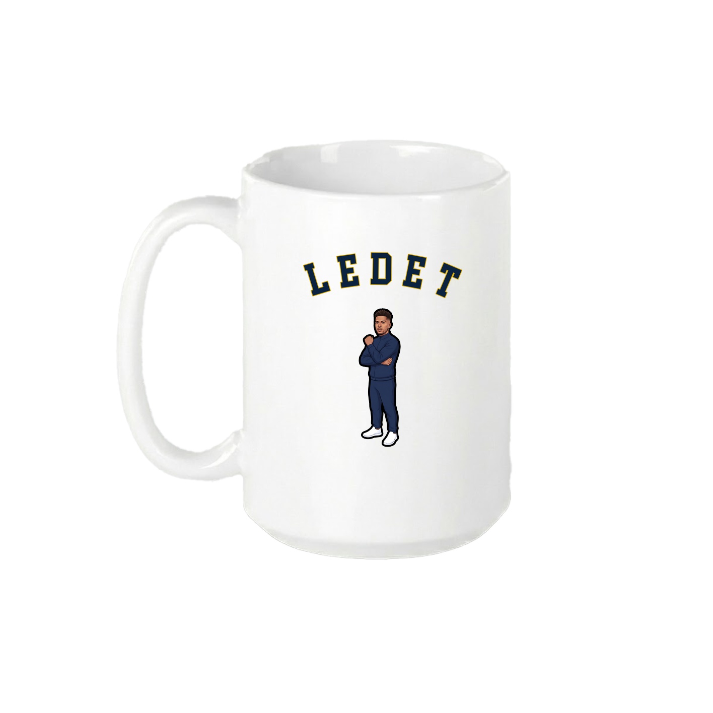 15oz Coffee Mug — Shirsey Arch in White