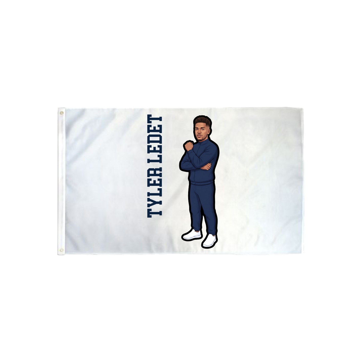 3x5 Flag — Name Vertical in Classic