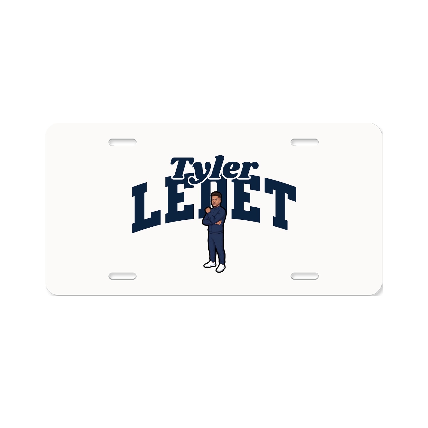 License Plate — Signature Arch in Classic