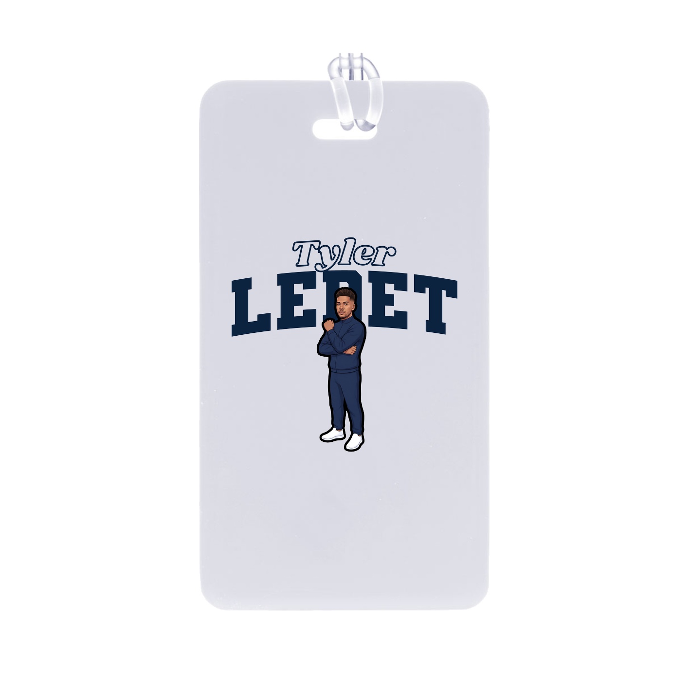 Bag Tag — Name Arch in Classic