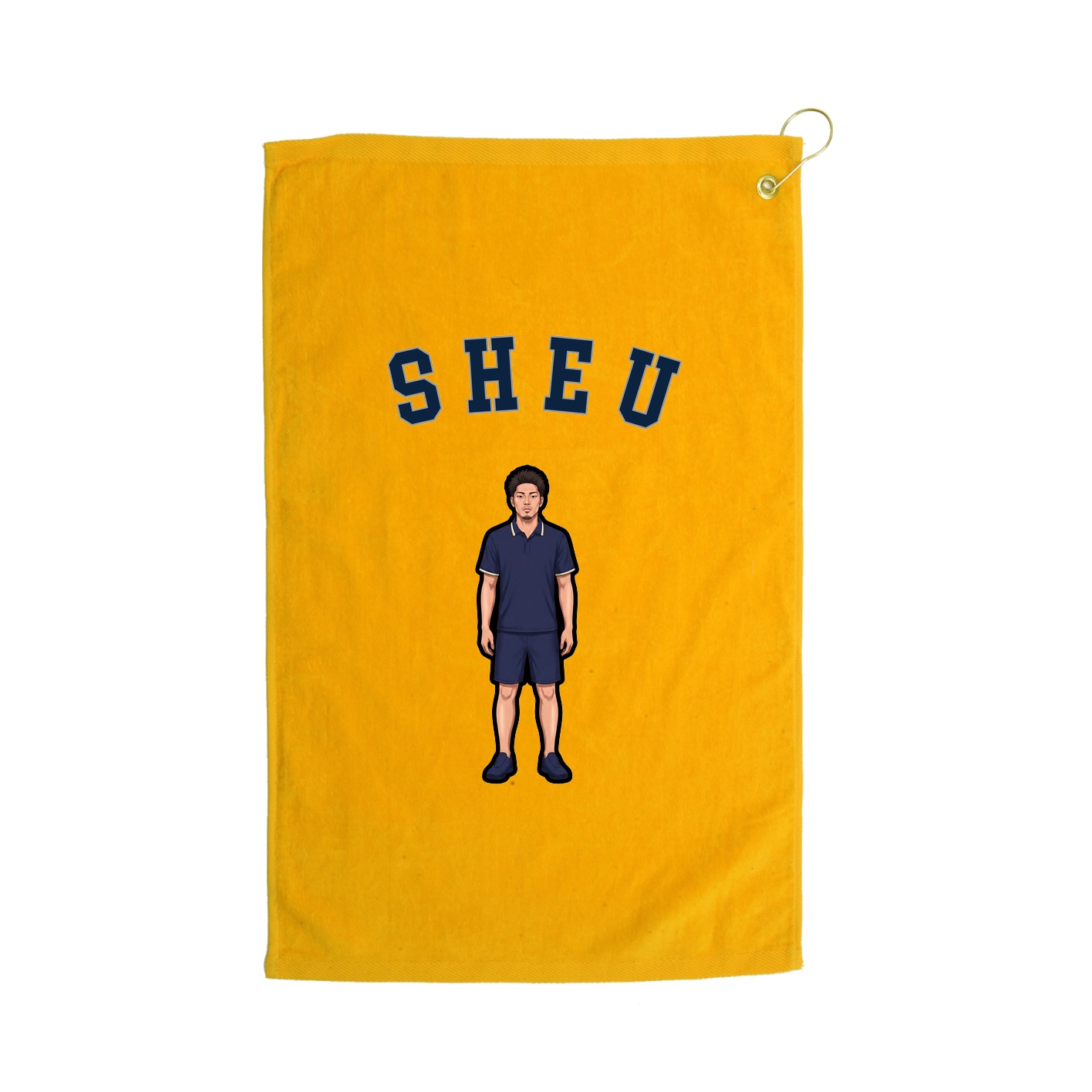 Golf Towel — Shirsey Arch in Gold