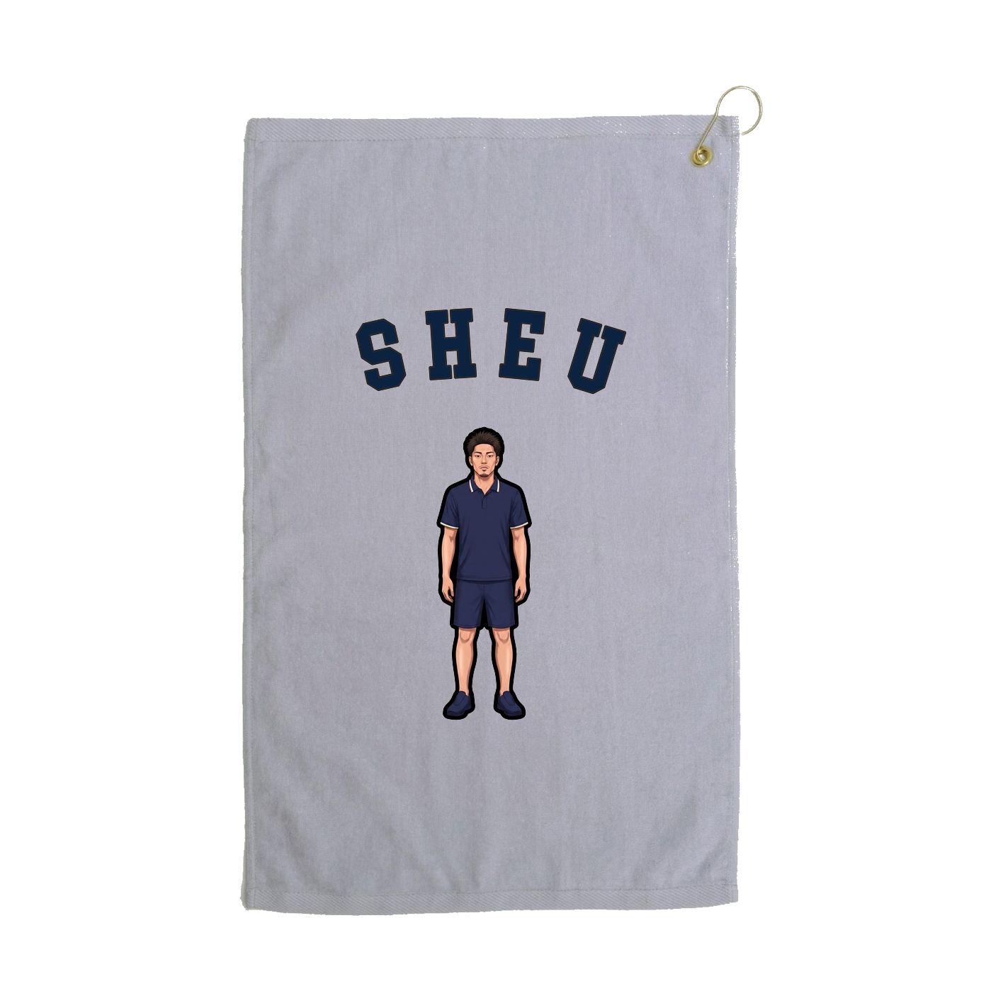 Golf Towel — Shirsey Arch in Grey