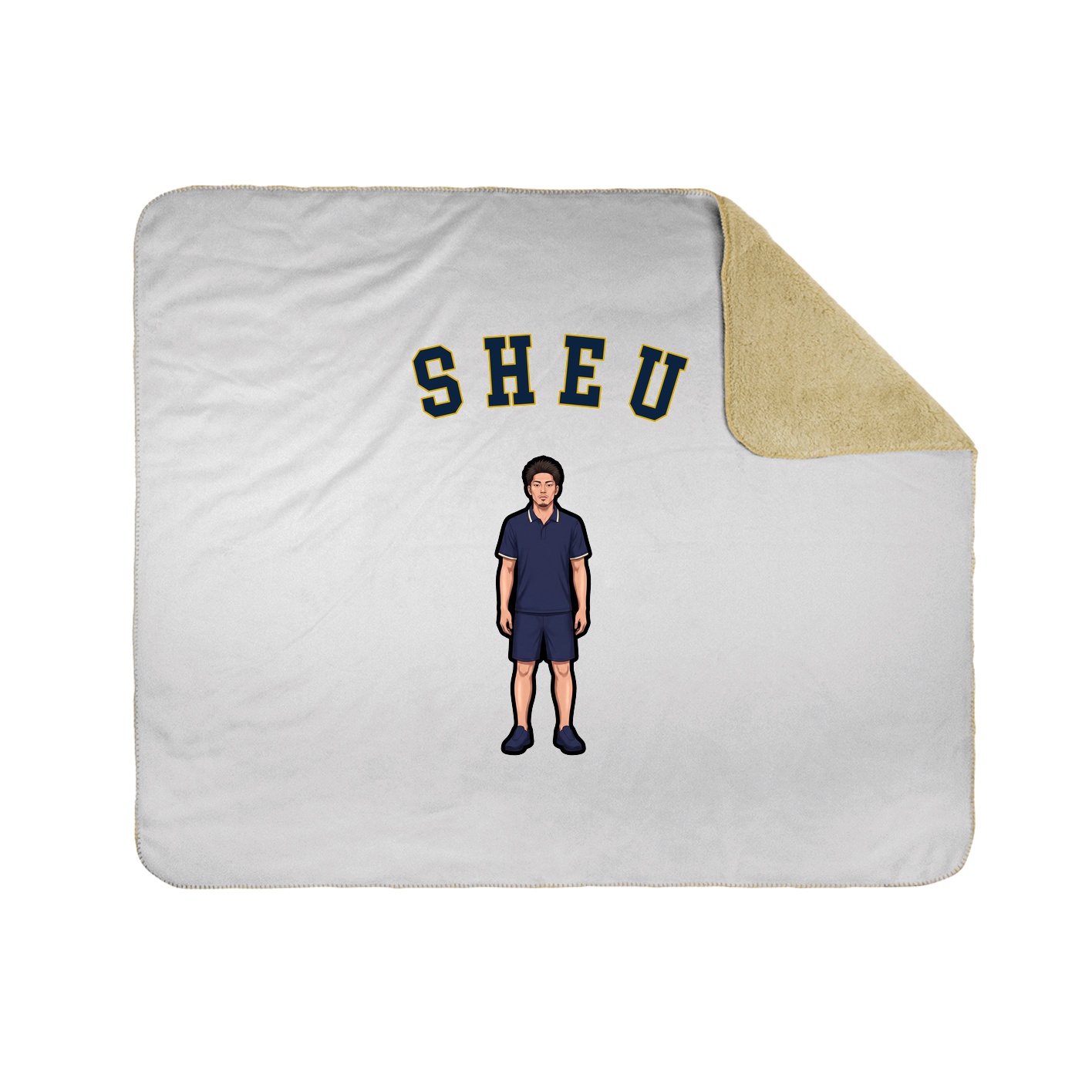 Throw Blanket — Shirsey Arch in White