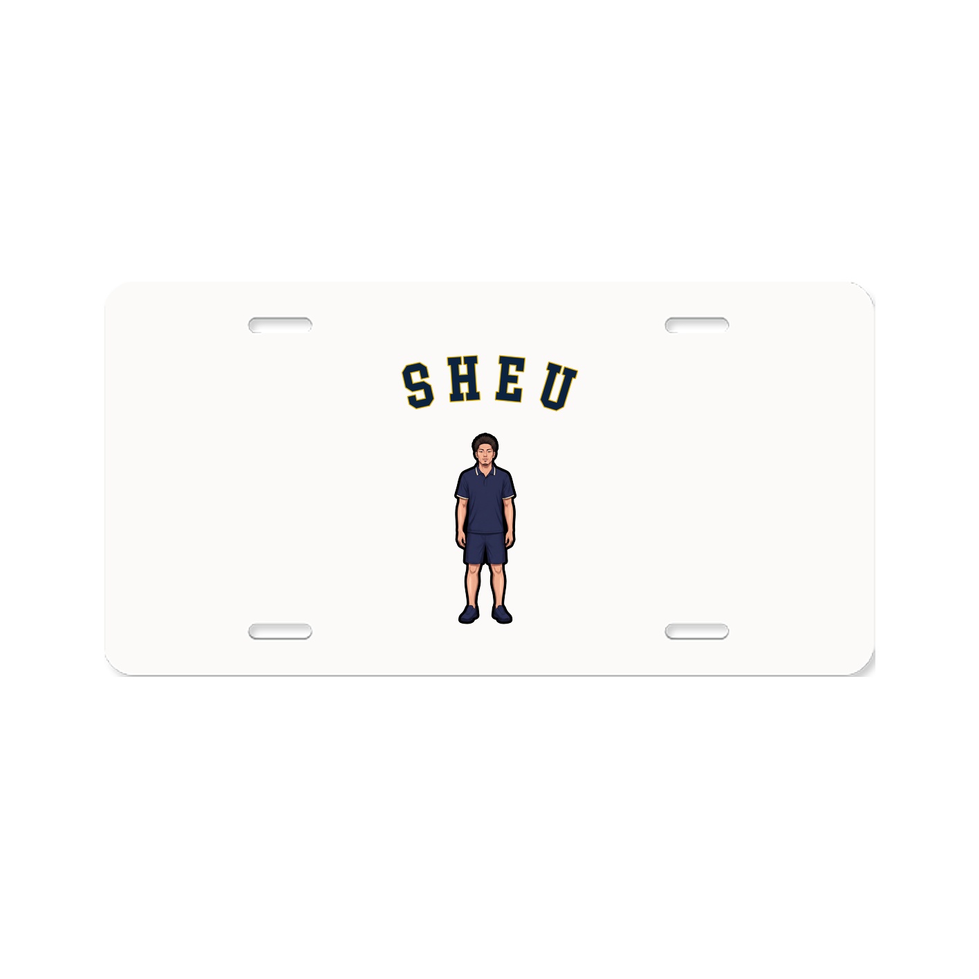 License Plate — Shirsey Arch in Classic