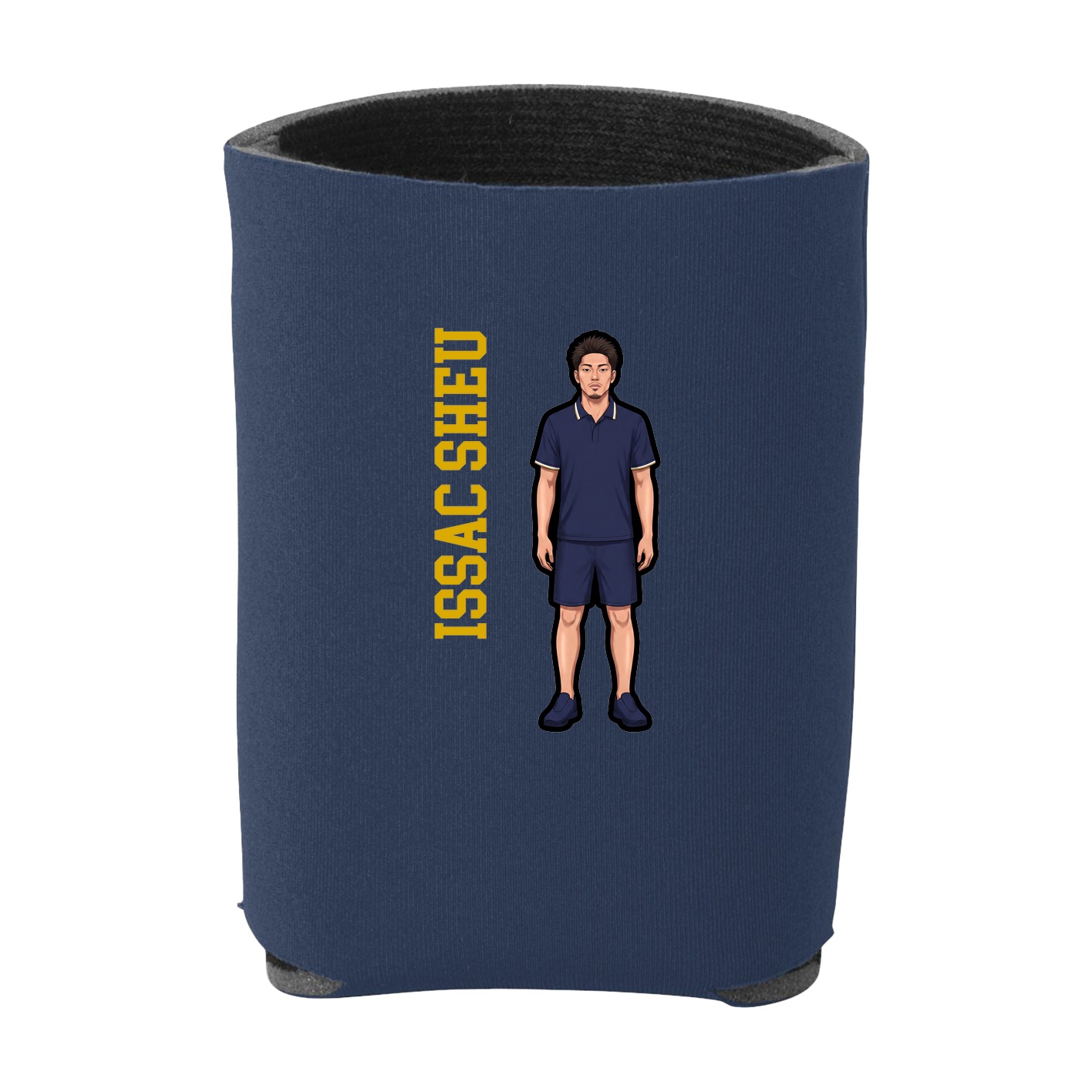 Can Holder — Name Vertical in Navy