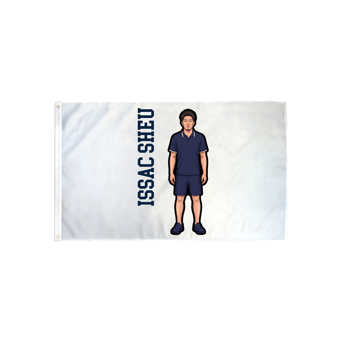 3x5 Flag — Name Vertical in Classic