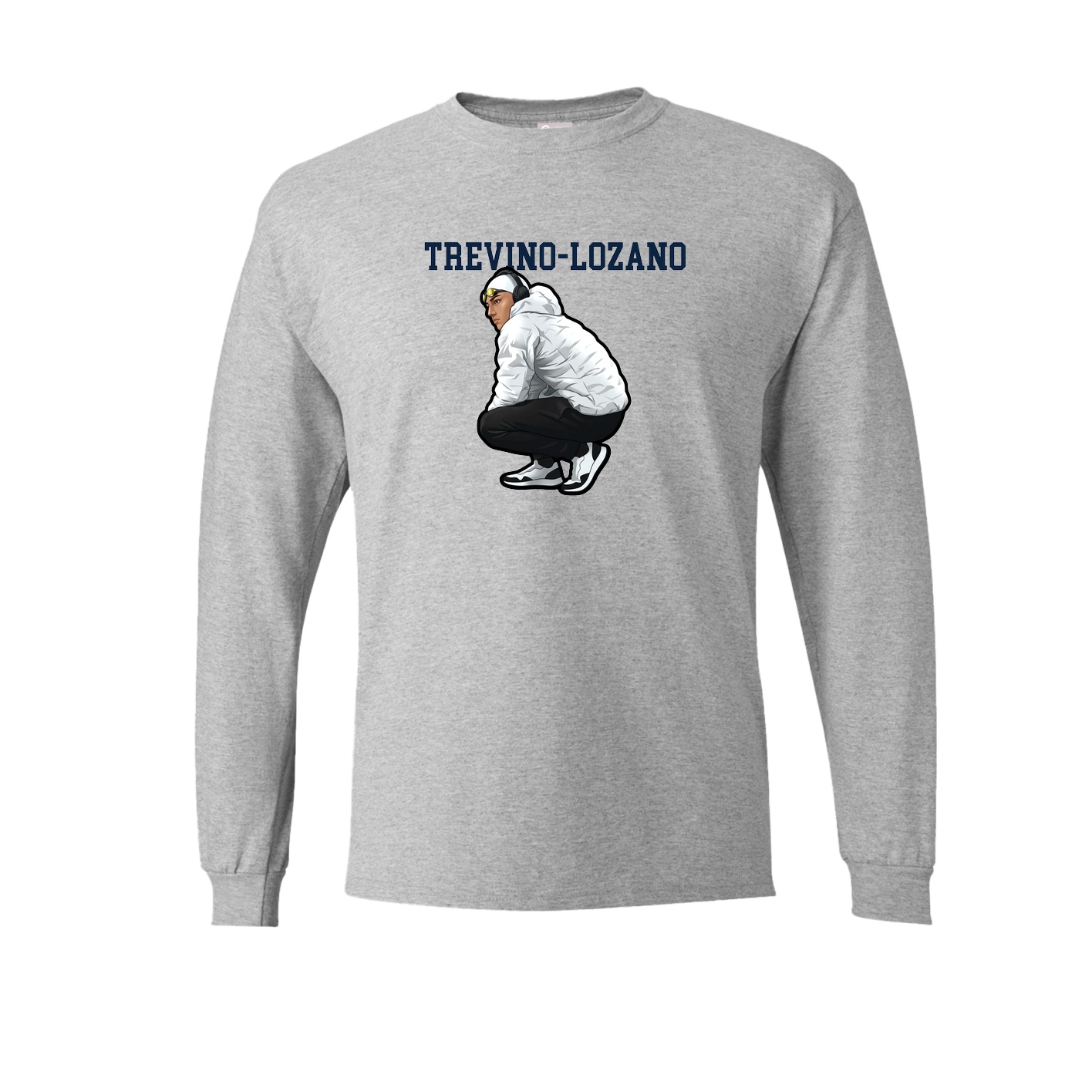 Long Sleeve Tee — Shirsey in Grey