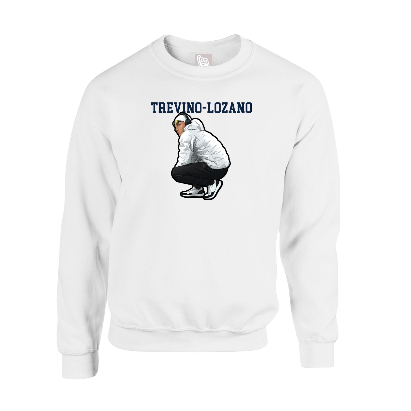 Fleece Crew — Shirsey in White