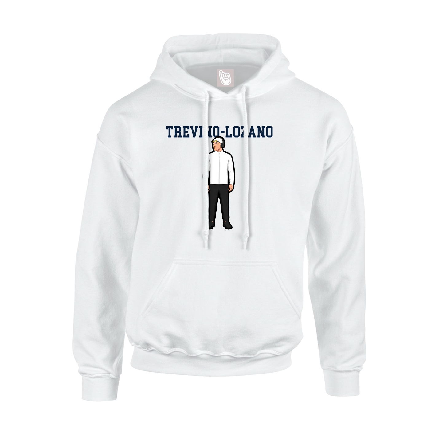 Youth Hoodie — Shirsey in White