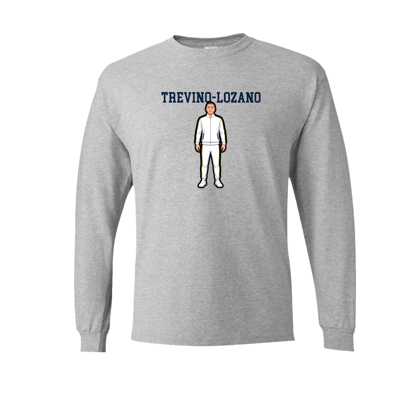 Long Sleeve Tee — Shirsey in Grey