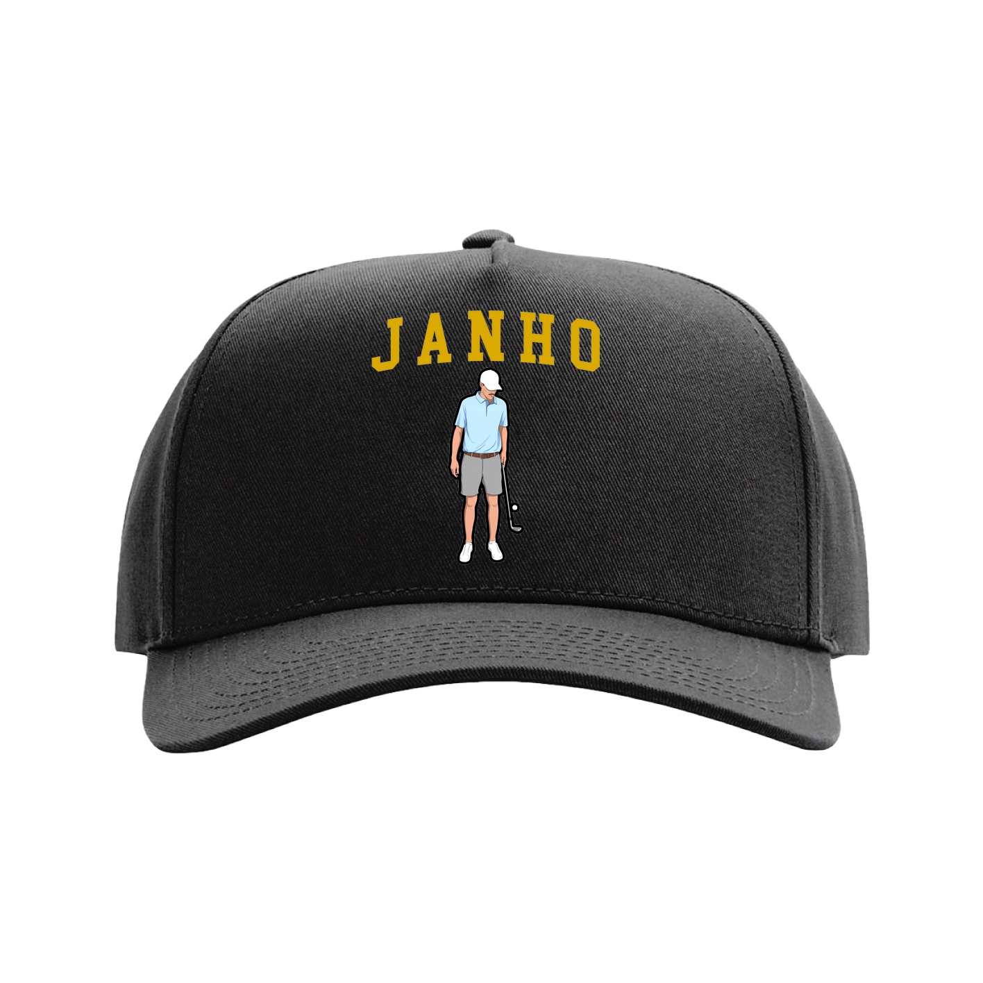 Full Fabric Five-Panel Champ Cap