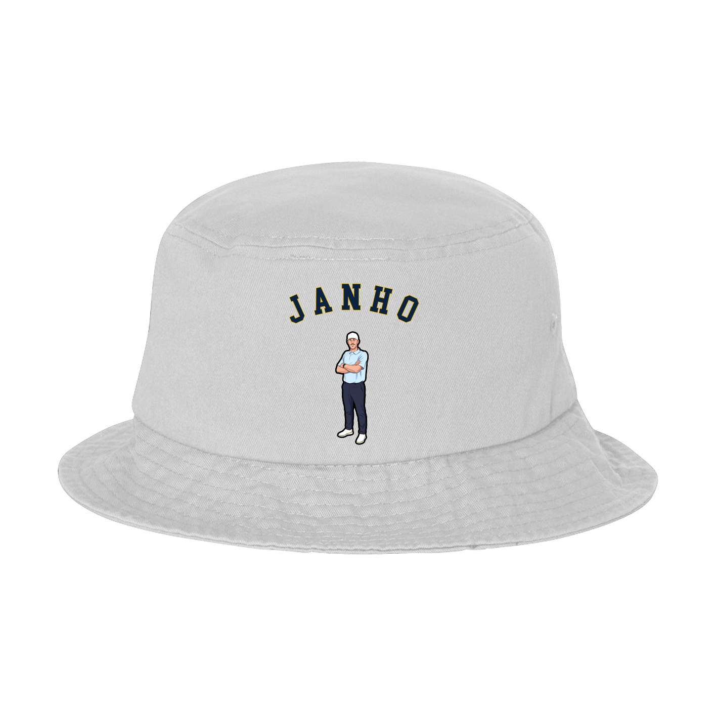 Bucket Cap — Shirsey Arch in White