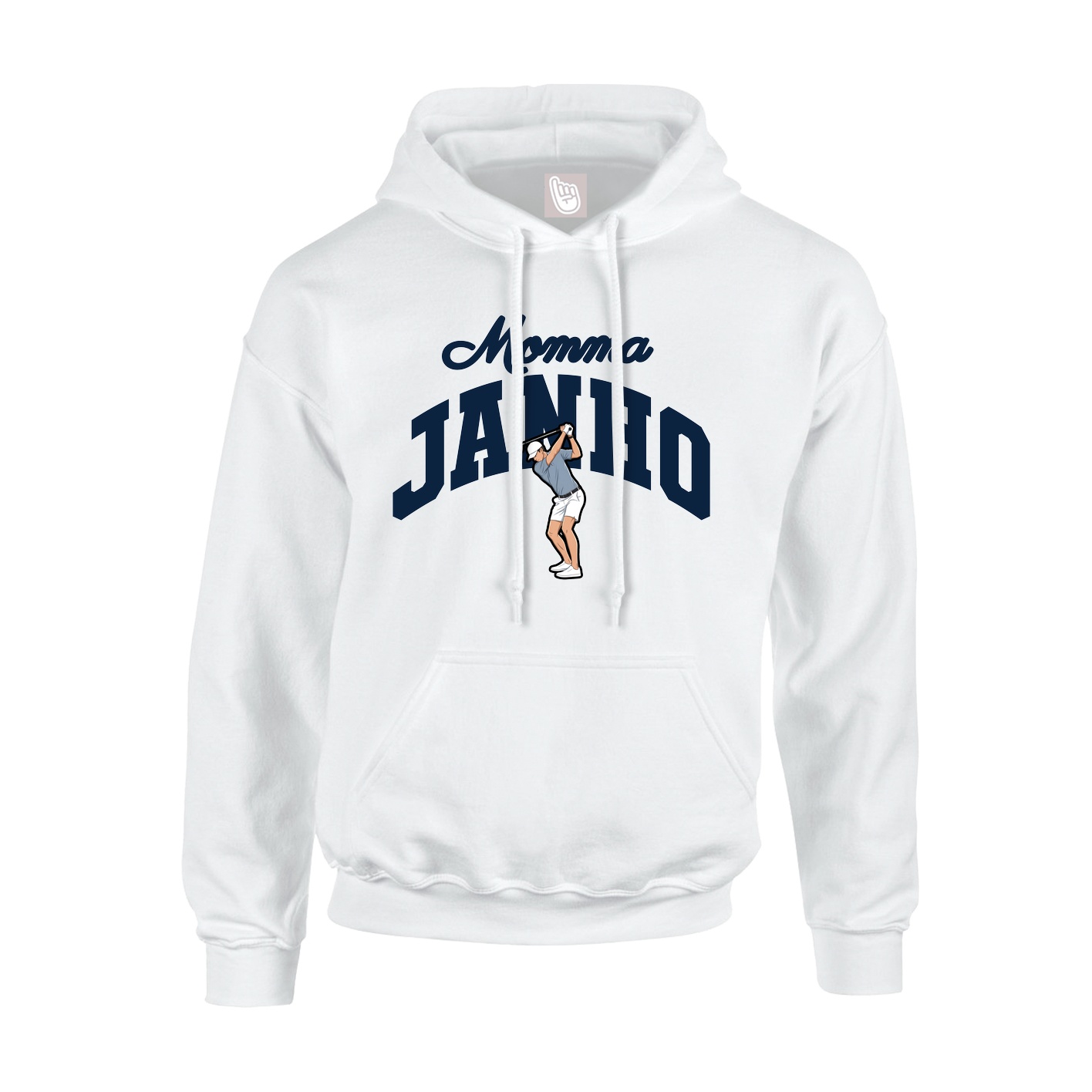 Youth Hoodie — Mothers Day Arch in White