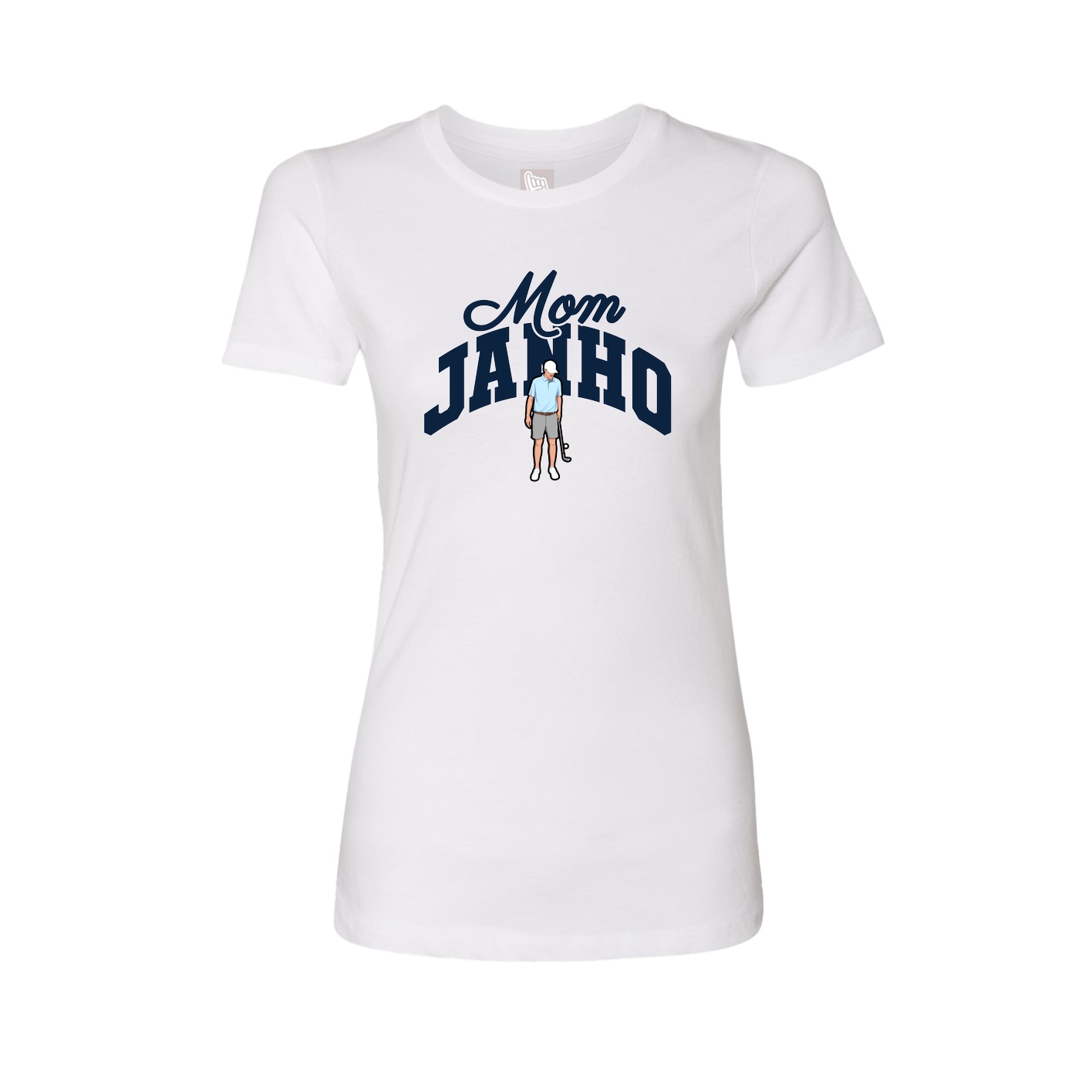 Womens Tee — Mothers Day Arch in White