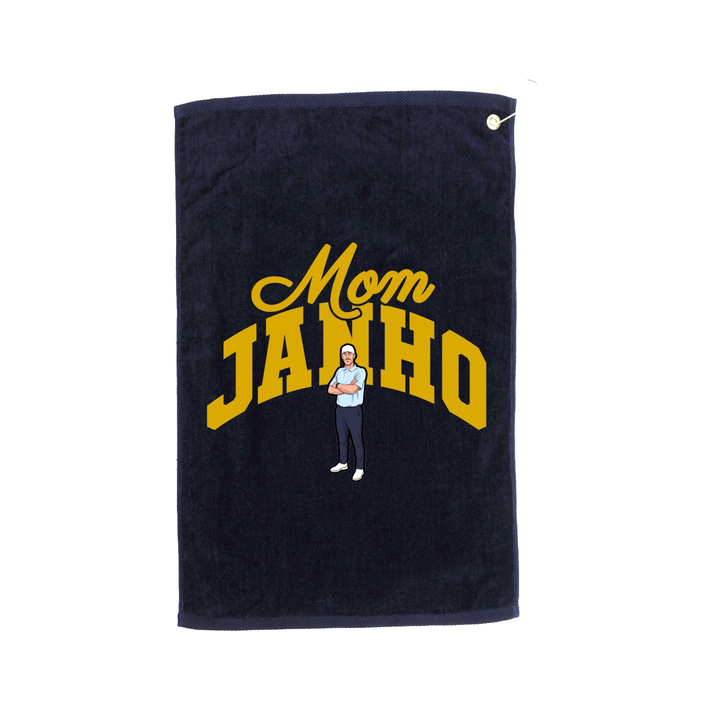 Golf Towel — Mothers Day Arch in Navy