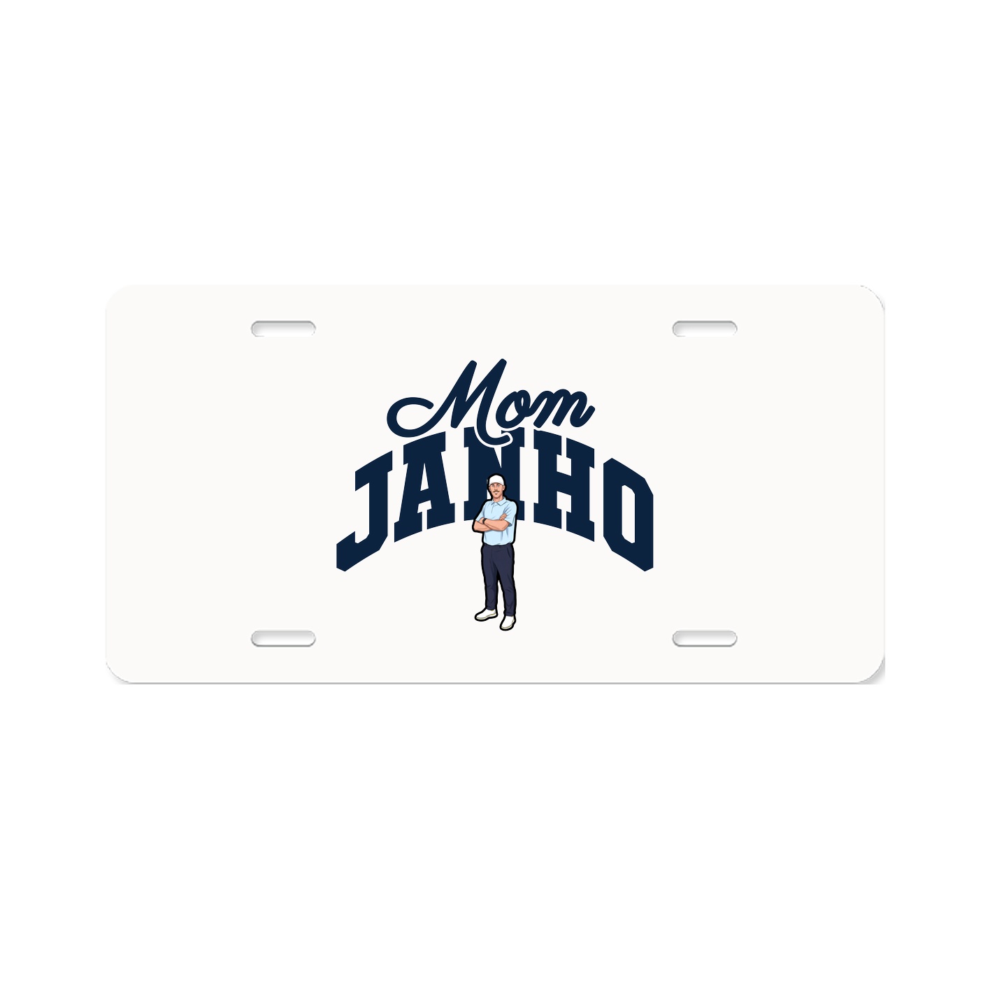 License Plate — Mothers Day Arch in Classic