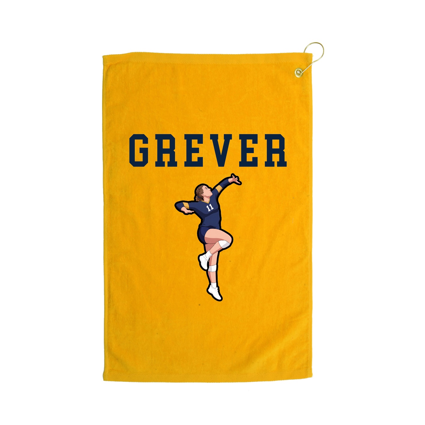 Golf Towel — Shirsey in Gold