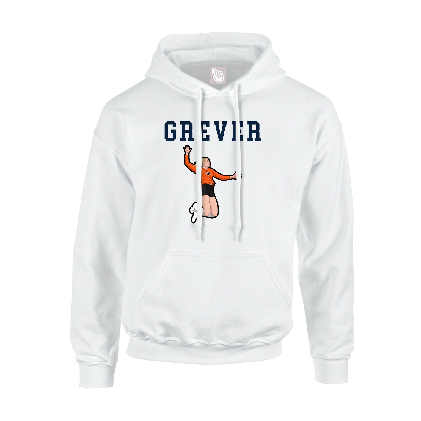 Youth Hoodie — Shirsey in White
