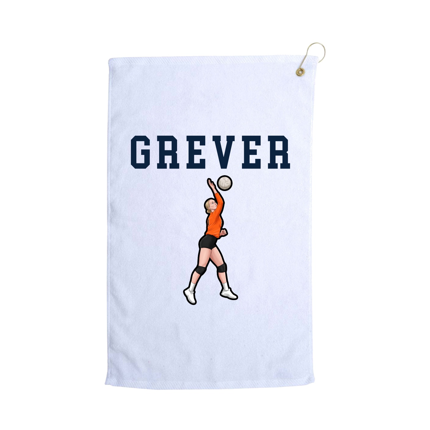 Golf Towel — Shirsey in White