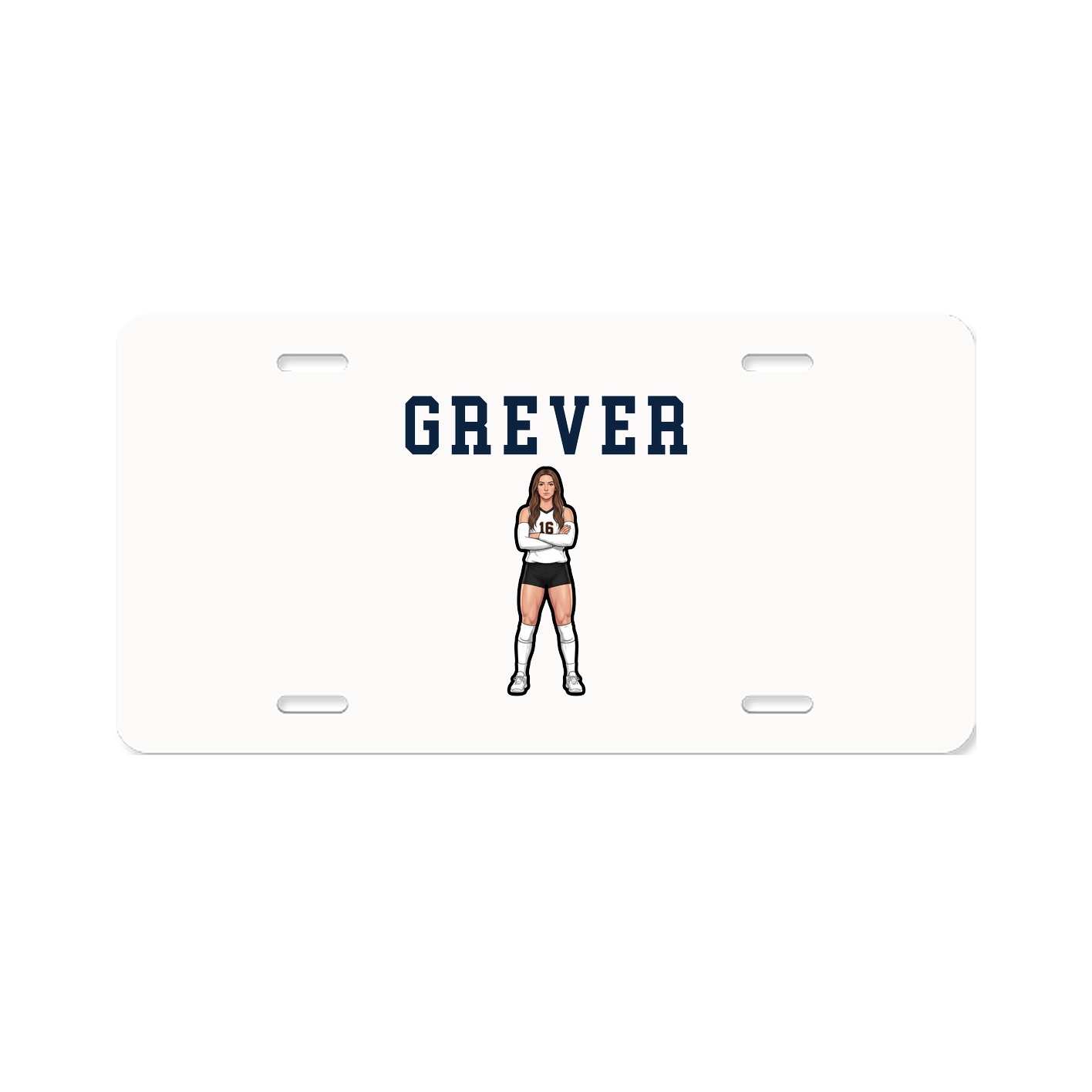 License Plate — Shirsey in Classic