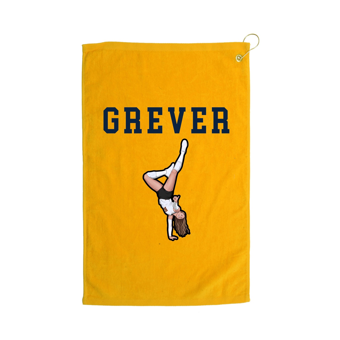 Golf Towel — Shirsey in Gold