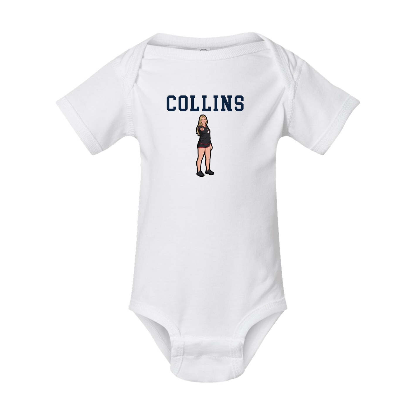 Baby Onesie — Shirsey in White