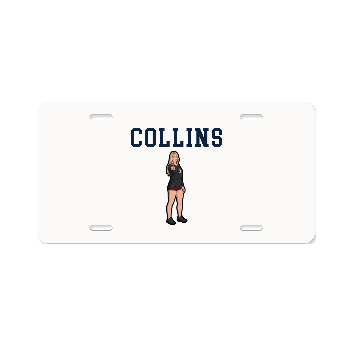 License Plate — Shirsey in Classic