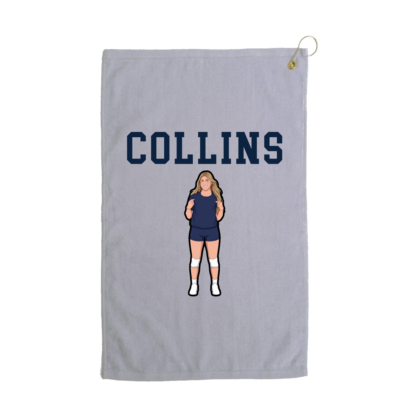 Golf Towel — Shirsey in Grey