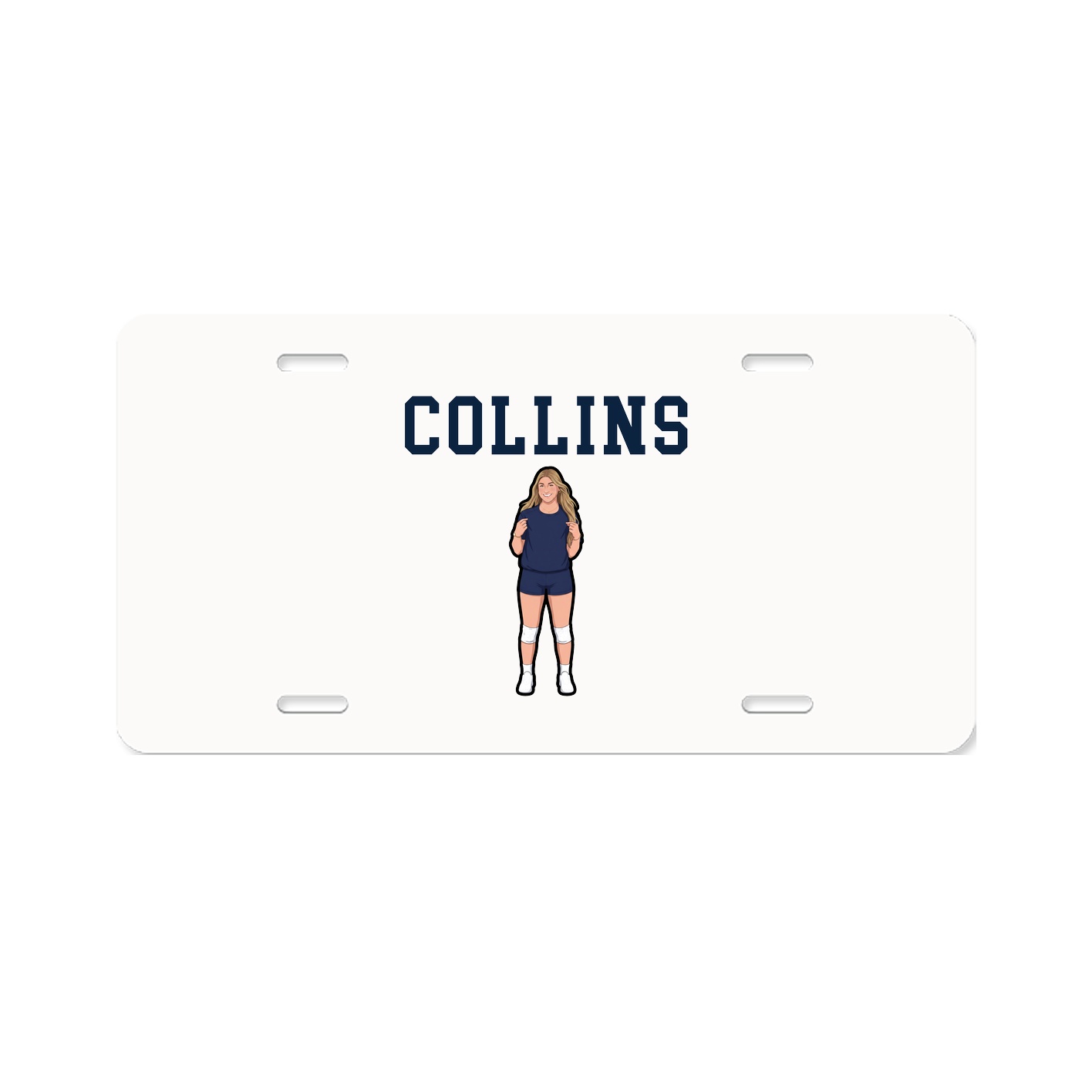 License Plate — Shirsey in Classic