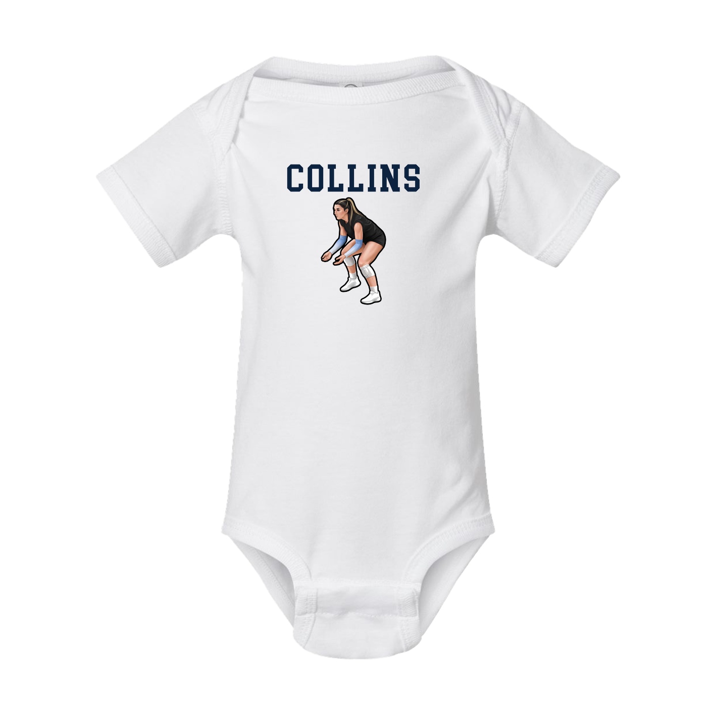Baby Onesie — Shirsey in White