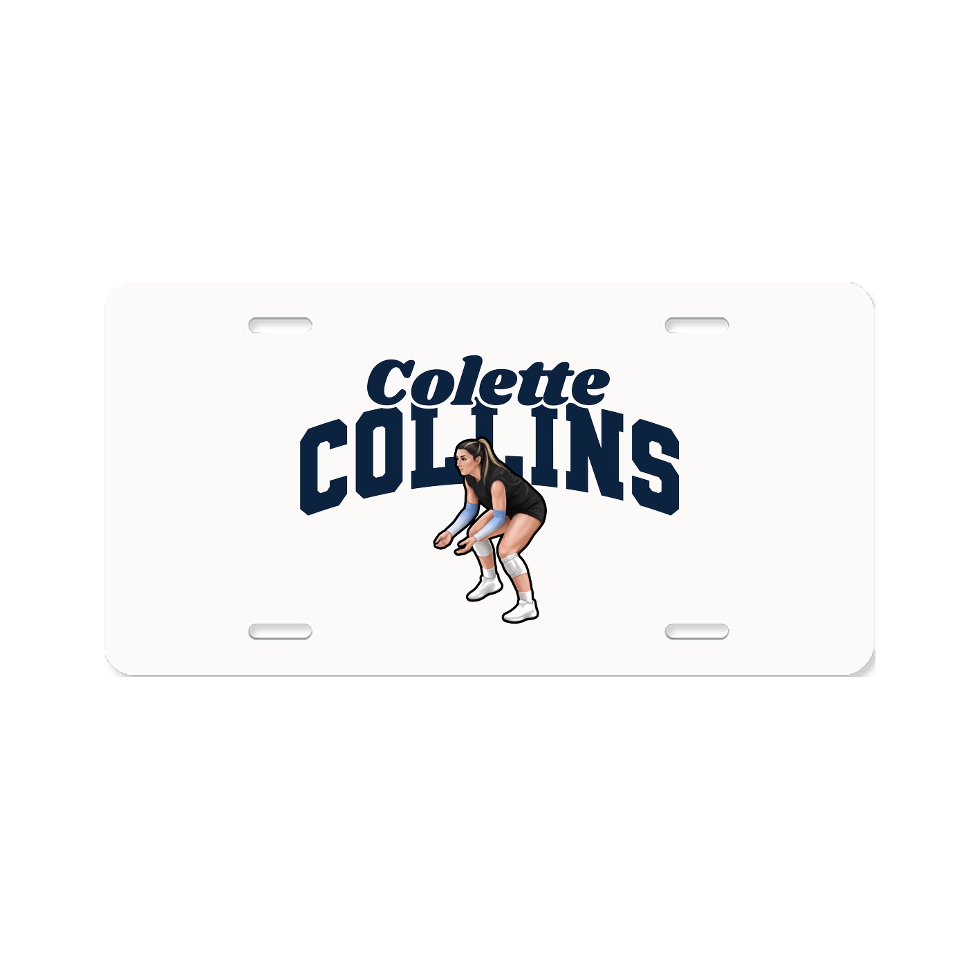 License Plate — Signature Arch in Classic