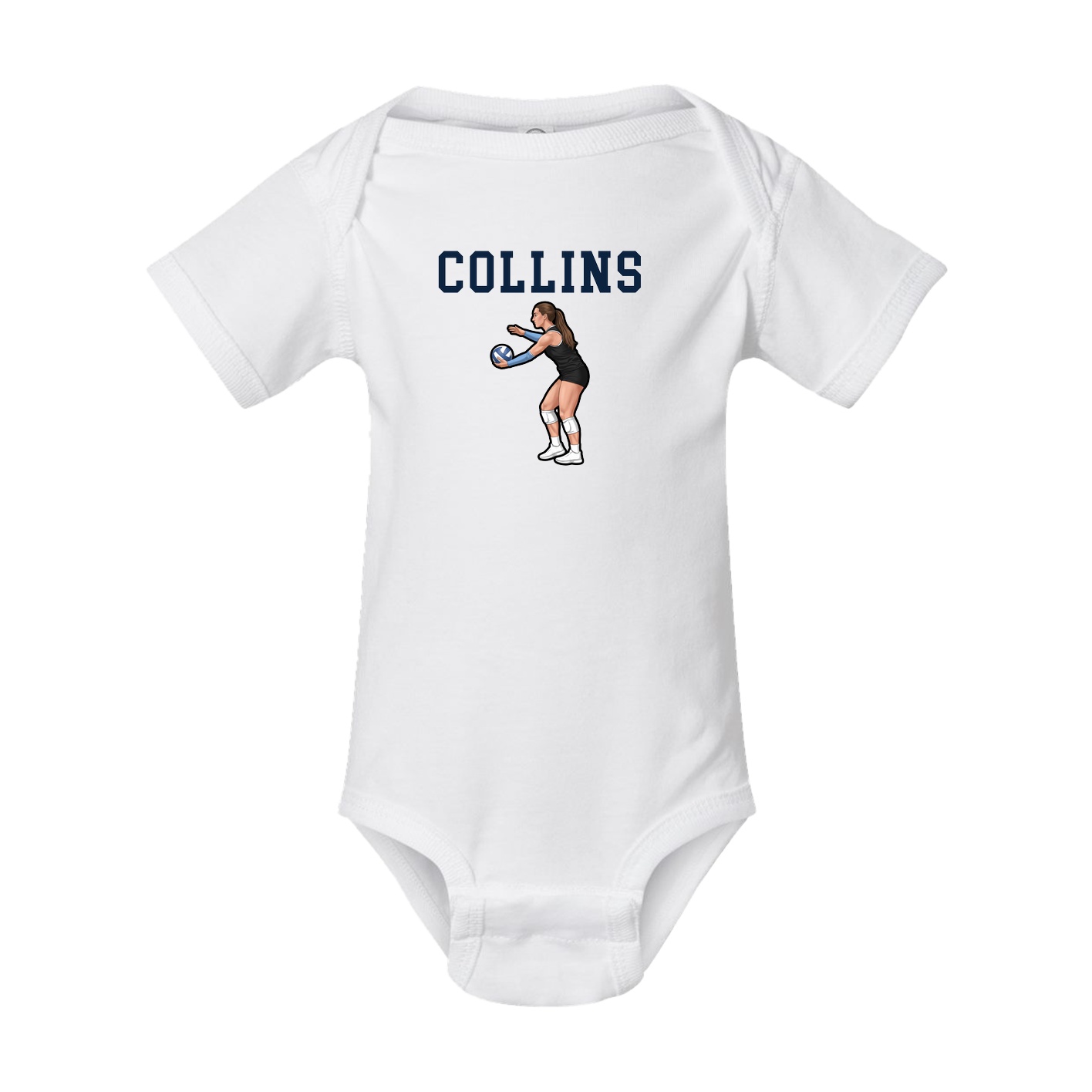 Baby Onesie — Shirsey in White