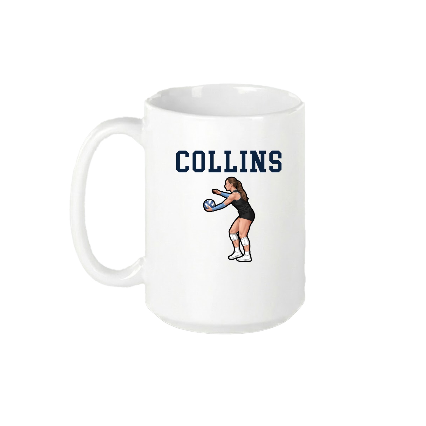 15oz Coffee Mug — Shirsey in White