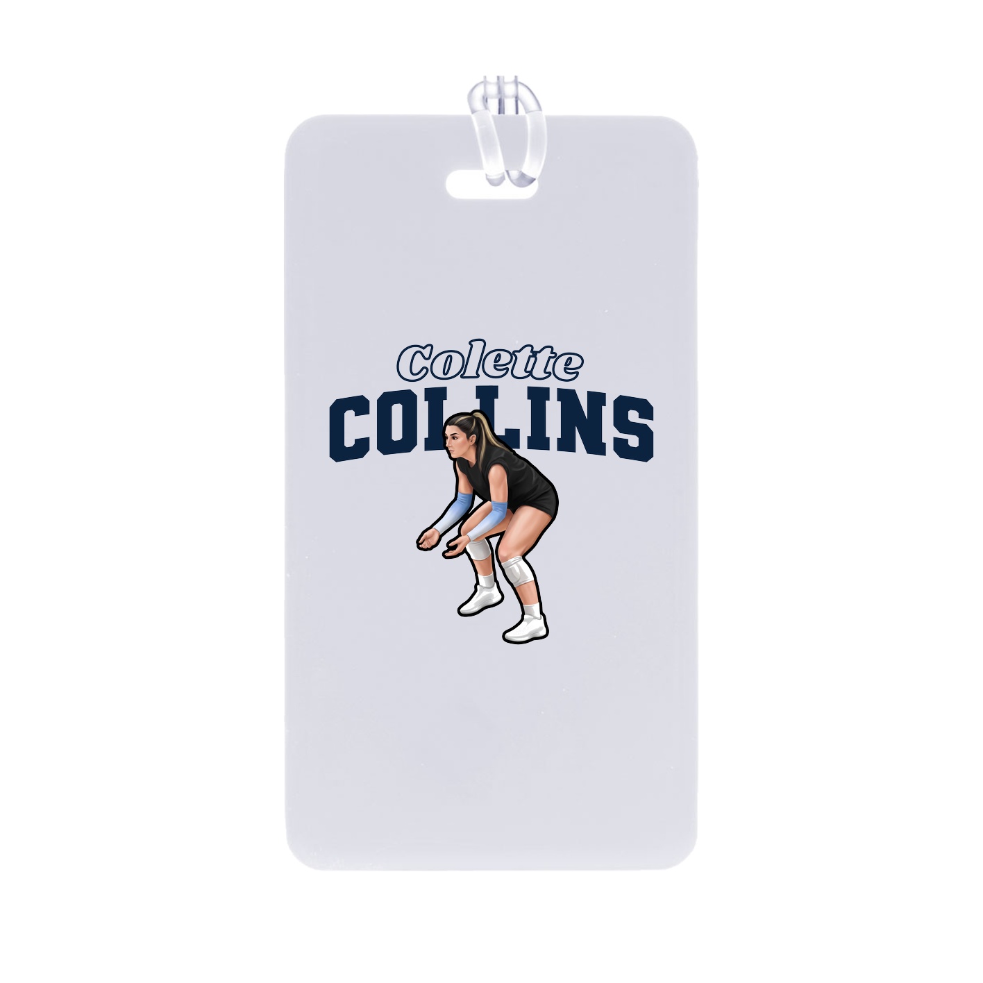 Bag Tag — Name Arch in Classic