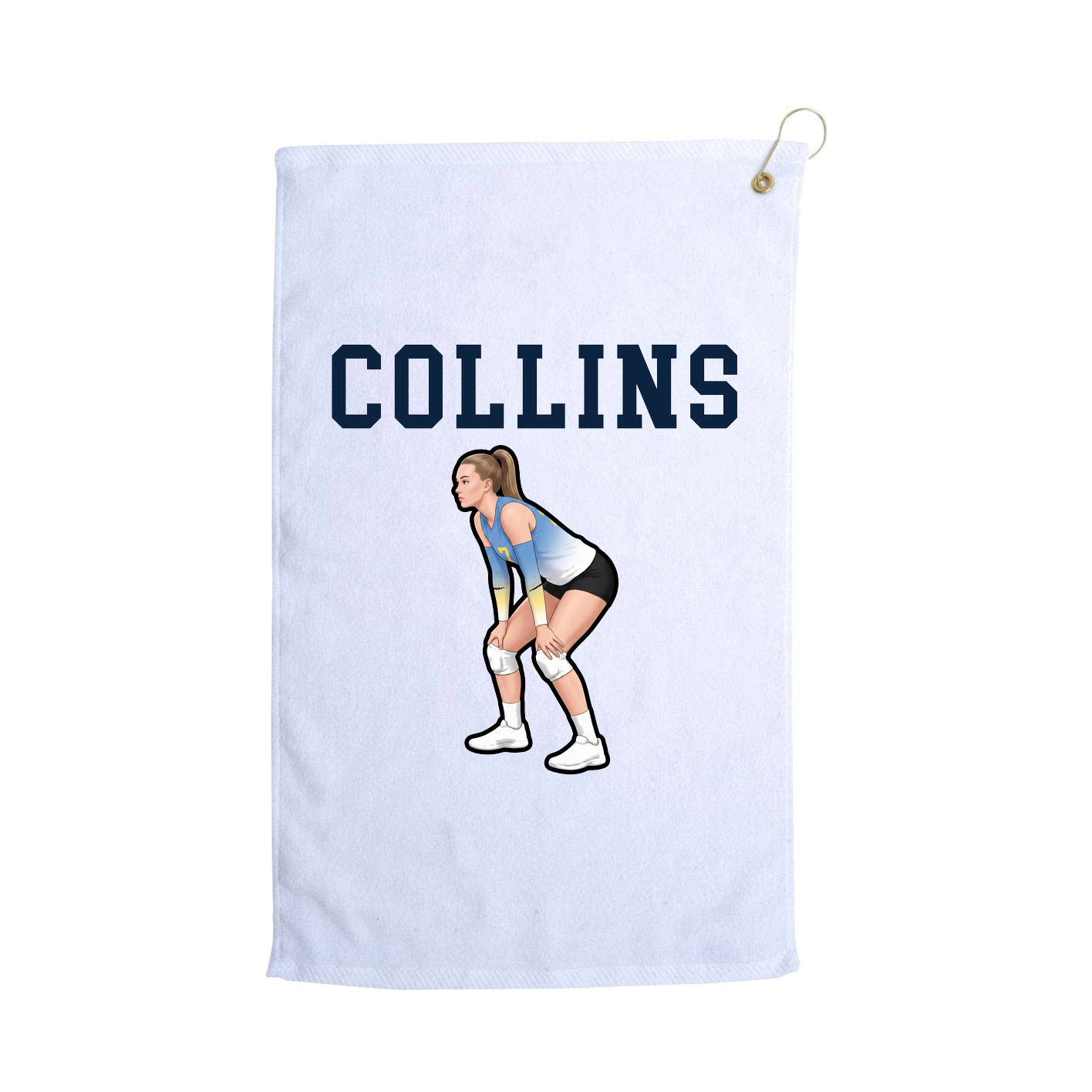 Golf Towel — Shirsey in White