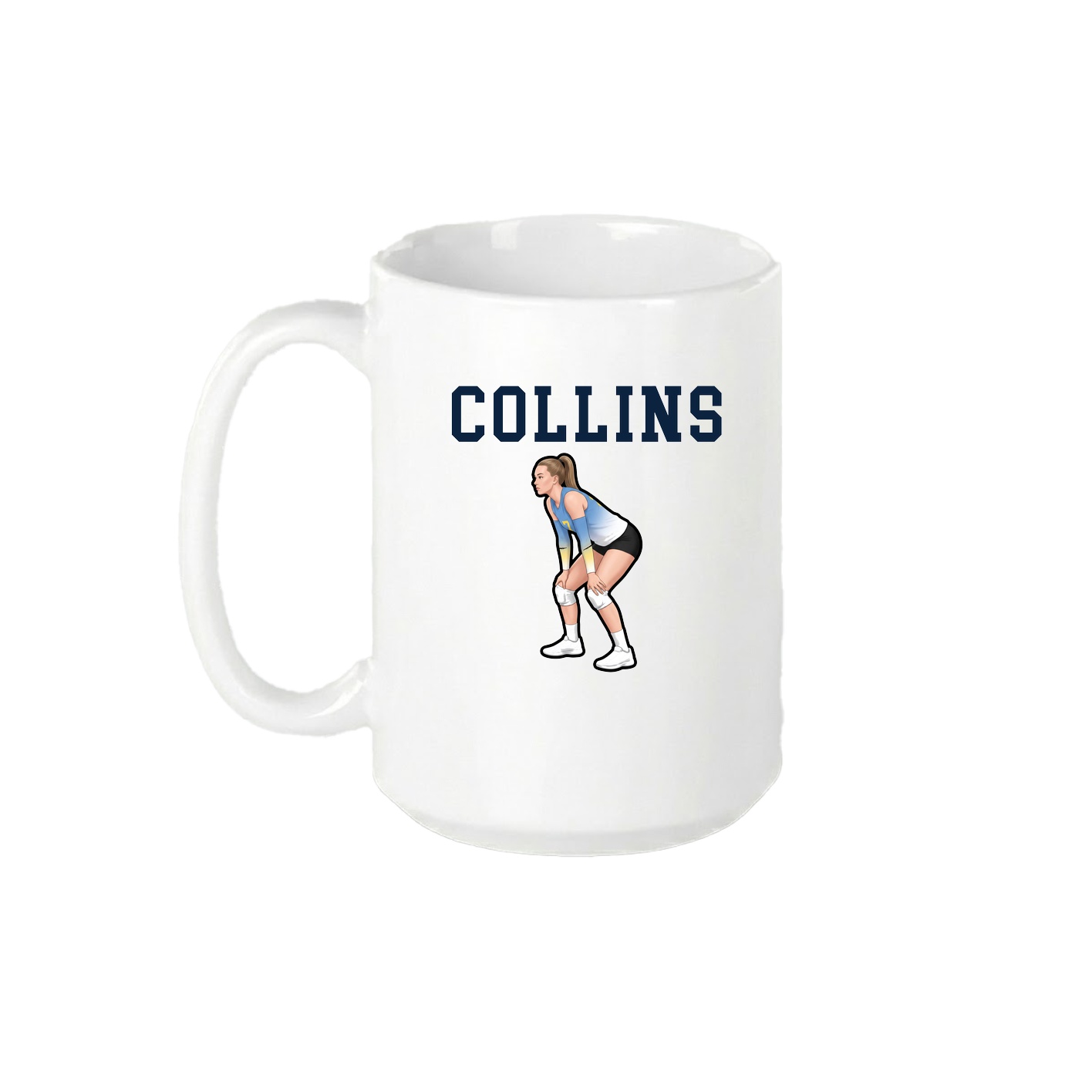 15oz Coffee Mug — Shirsey in White