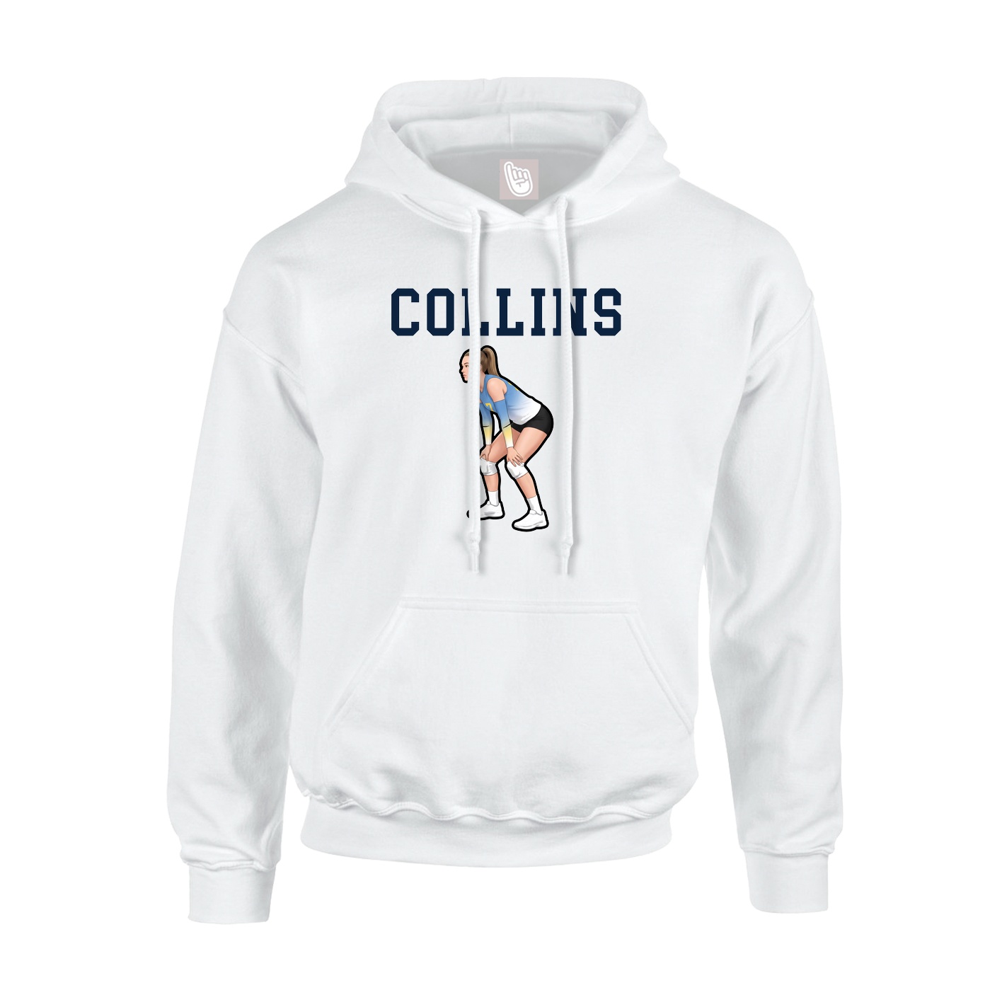 Youth Hoodie — Shirsey in White