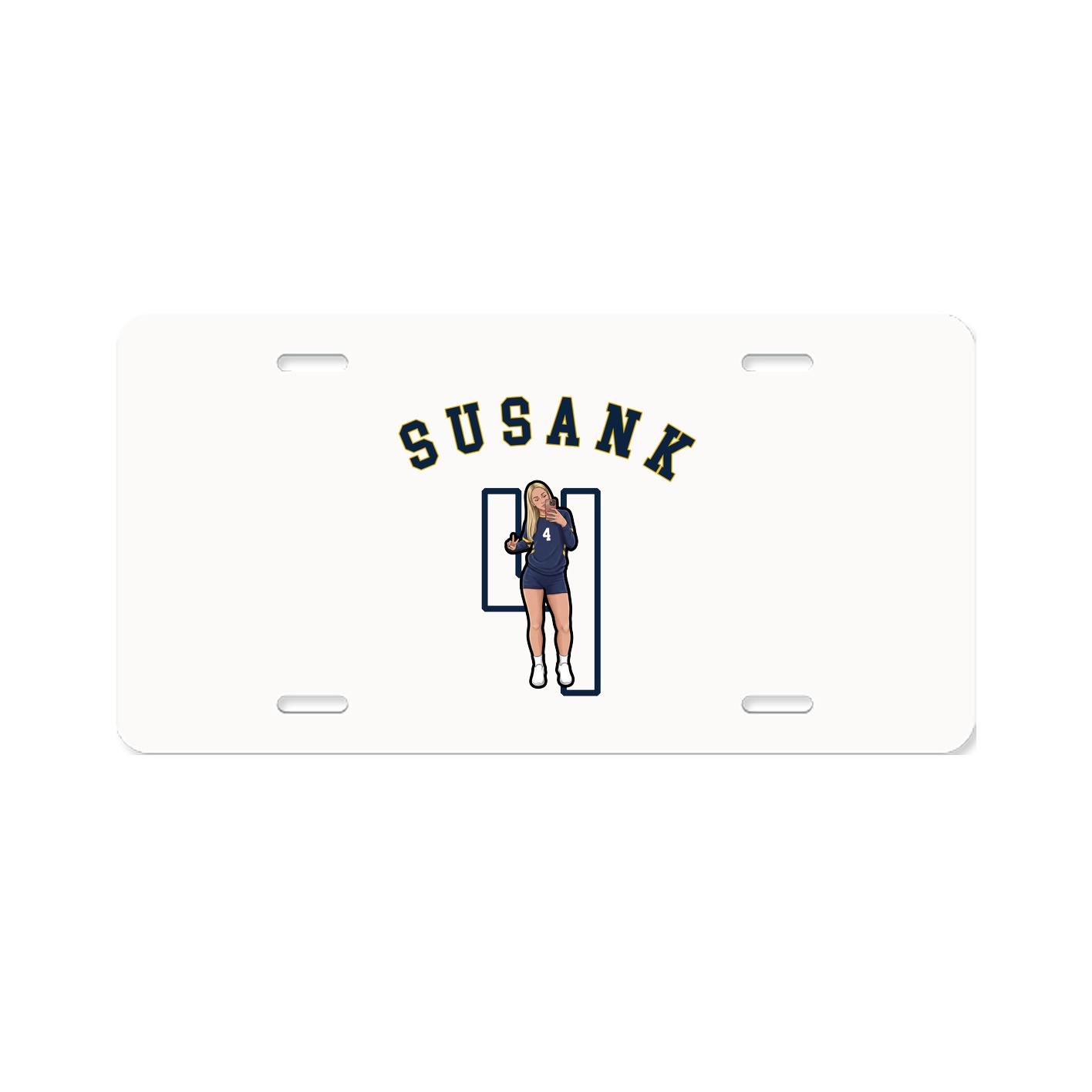License Plate — Shirsey Arch in Classic